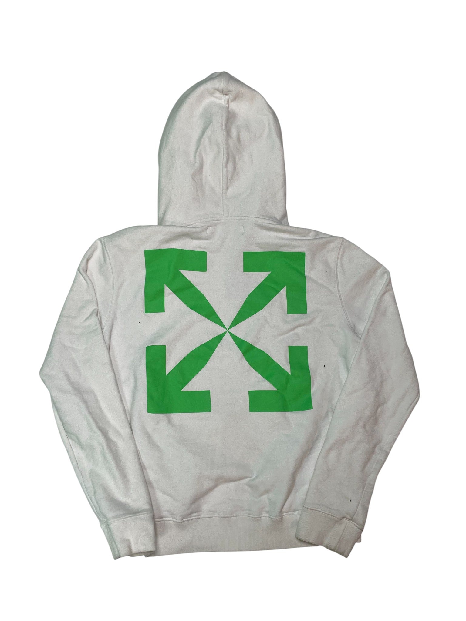 Off-White White Scholar Neon Hoodie