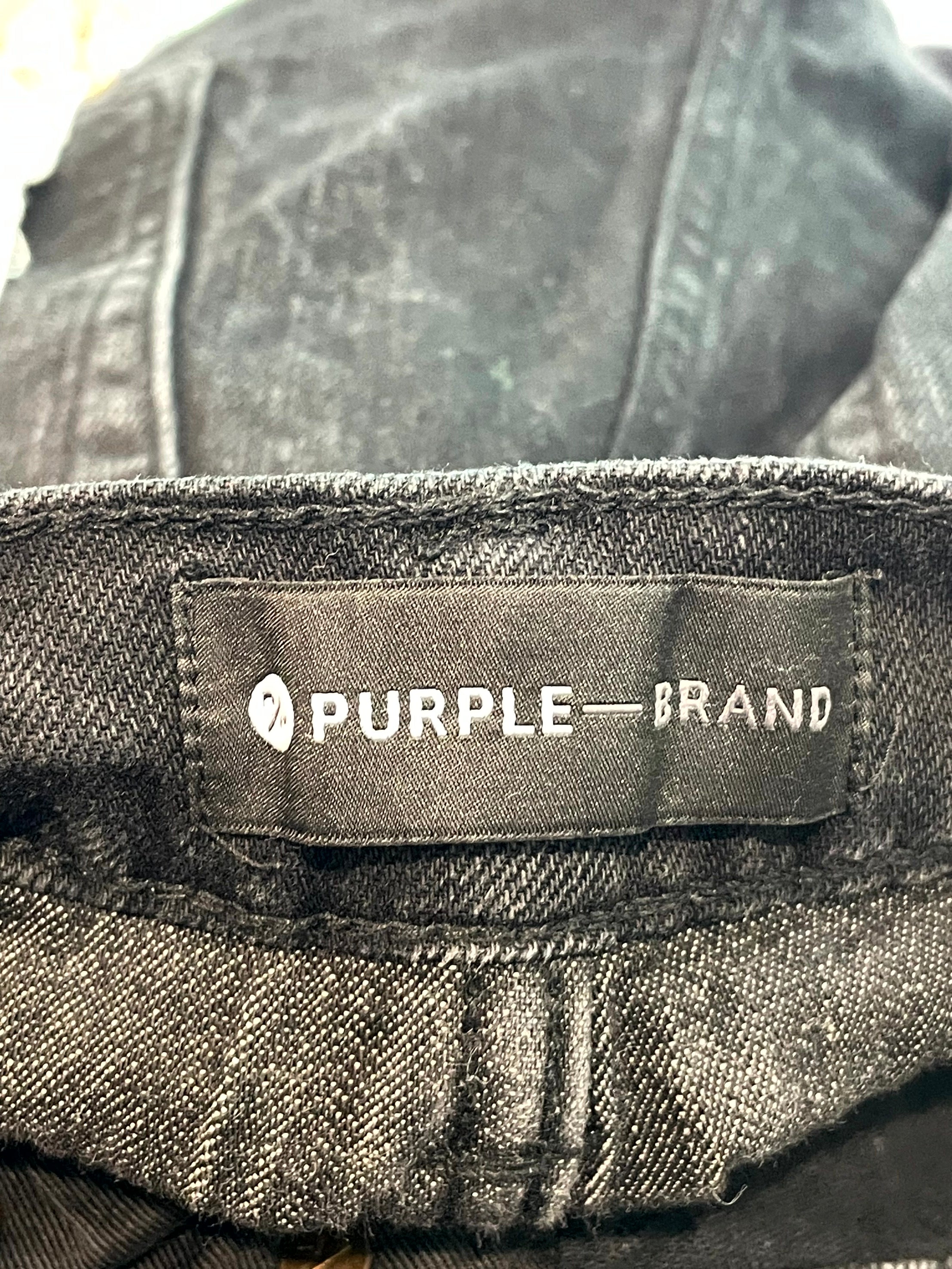 Purple Brand Black Jeans