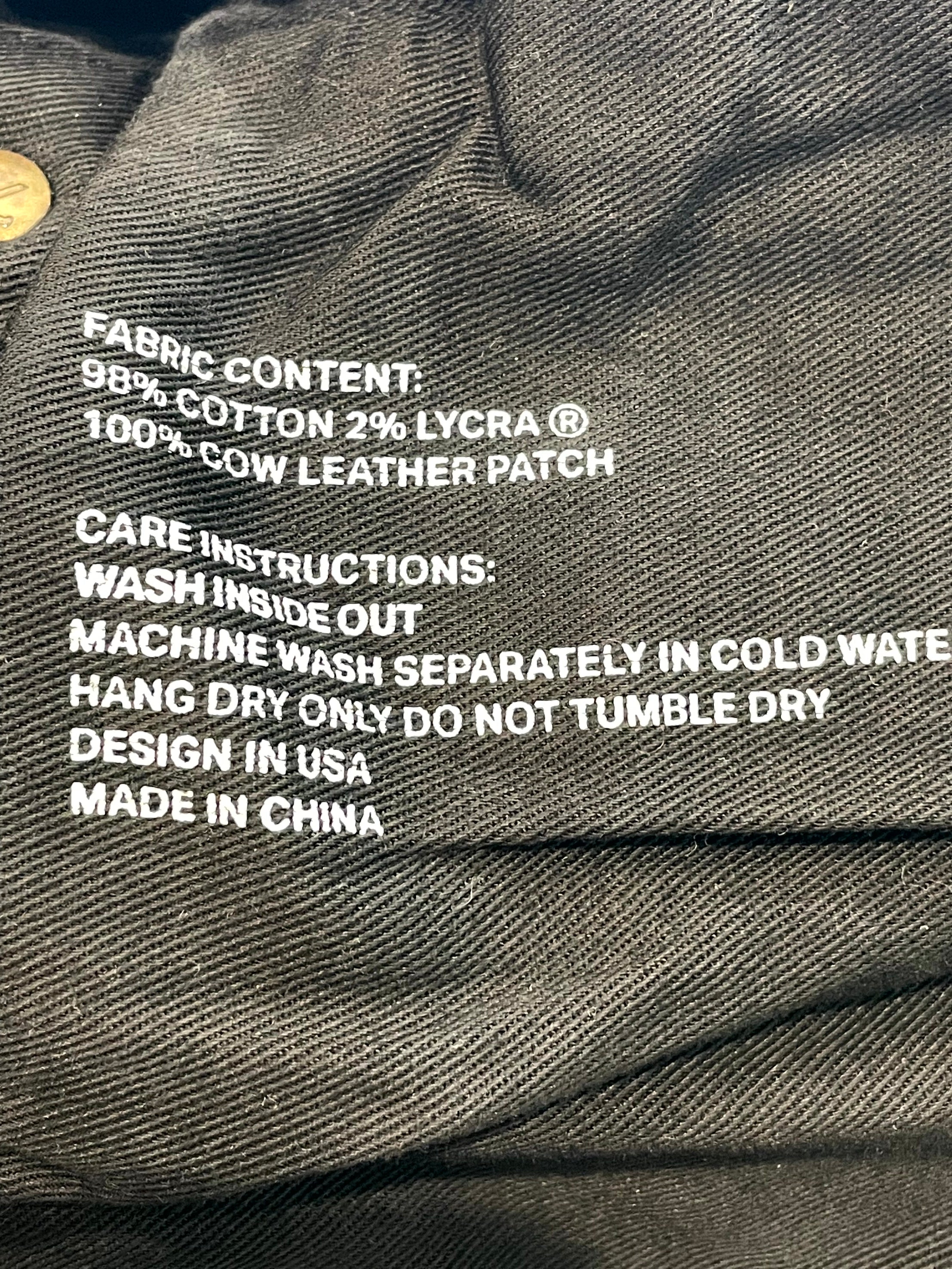 Purple Brand Black Jeans