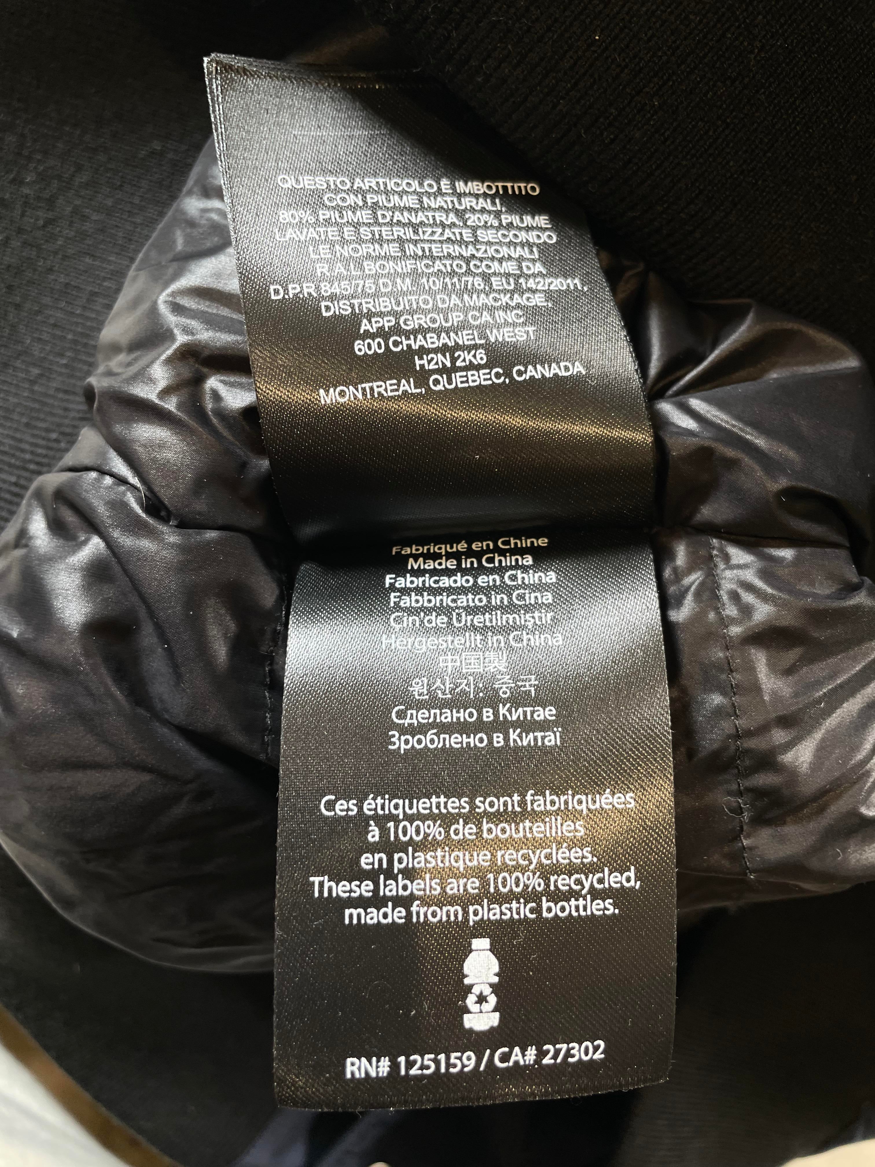 Mackage Viggo Navy Puffer Jacket