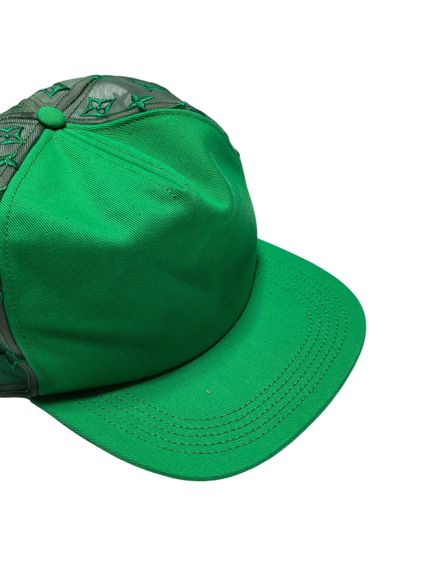 Louis Vuitton Green Everyday Embroidered Mesh Hat
