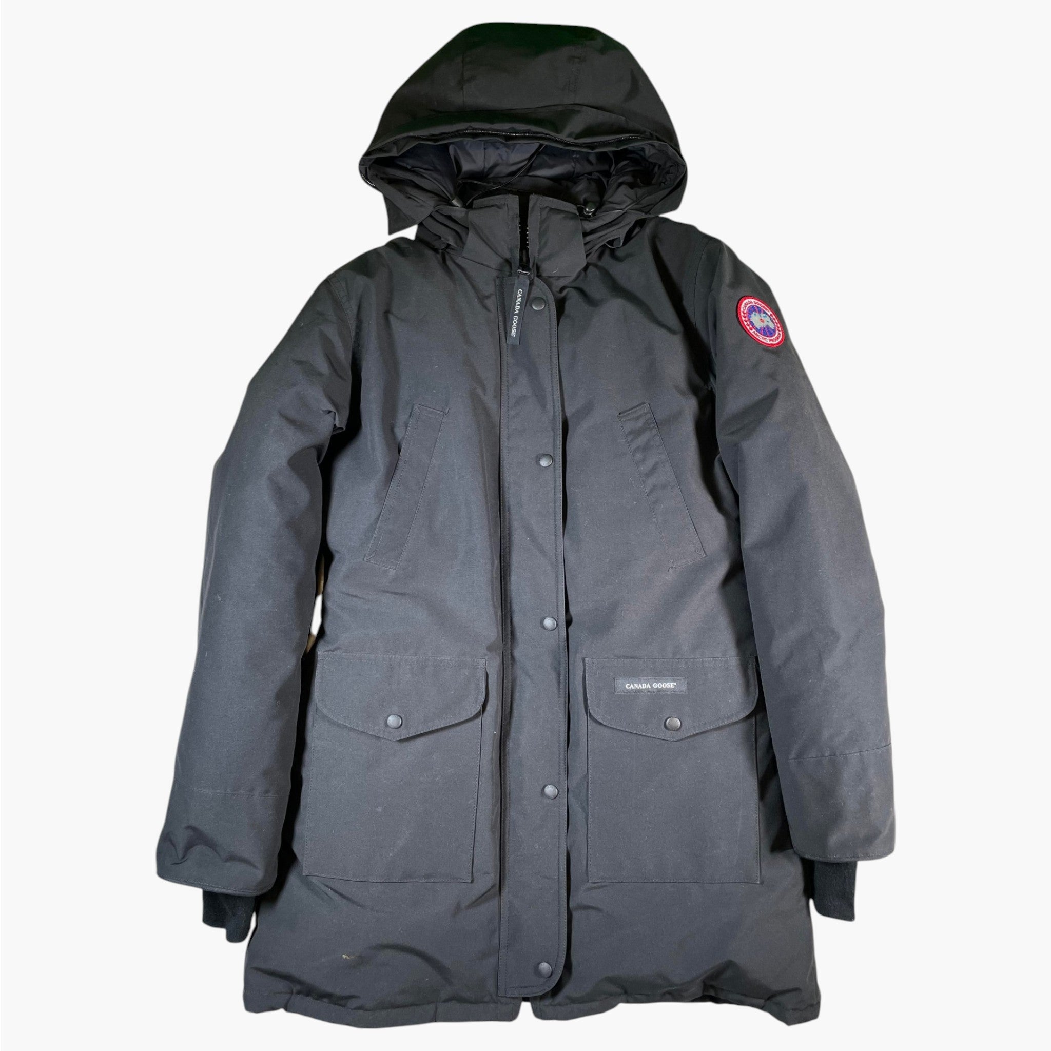 Canada Goose Women's Expedition Black Parka Jacket