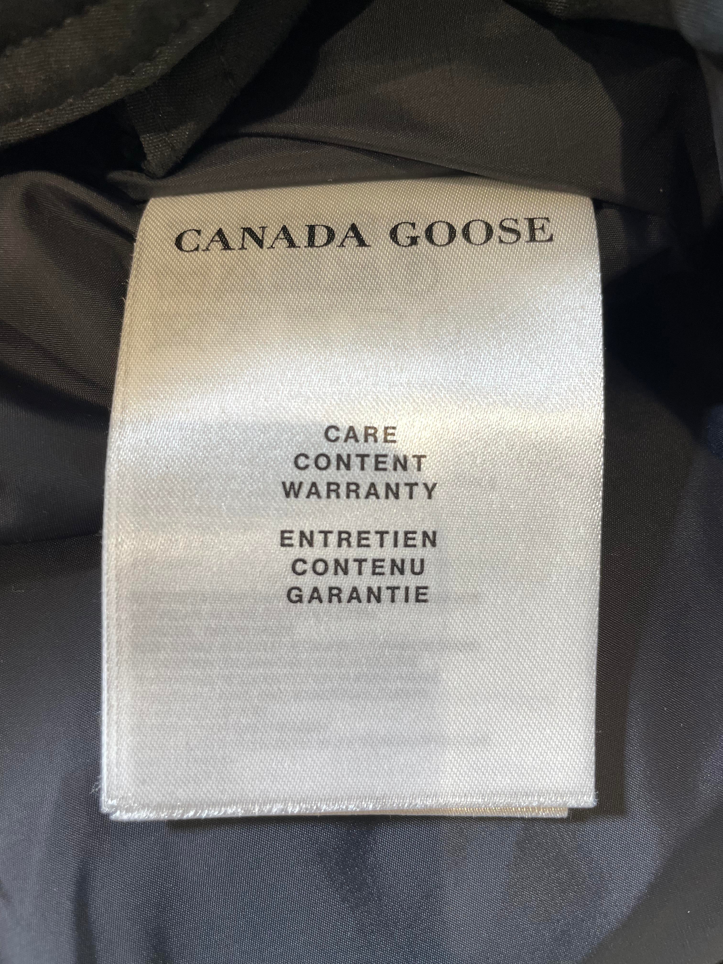 Canada Goose Women's Expedition Black Parka Jacket