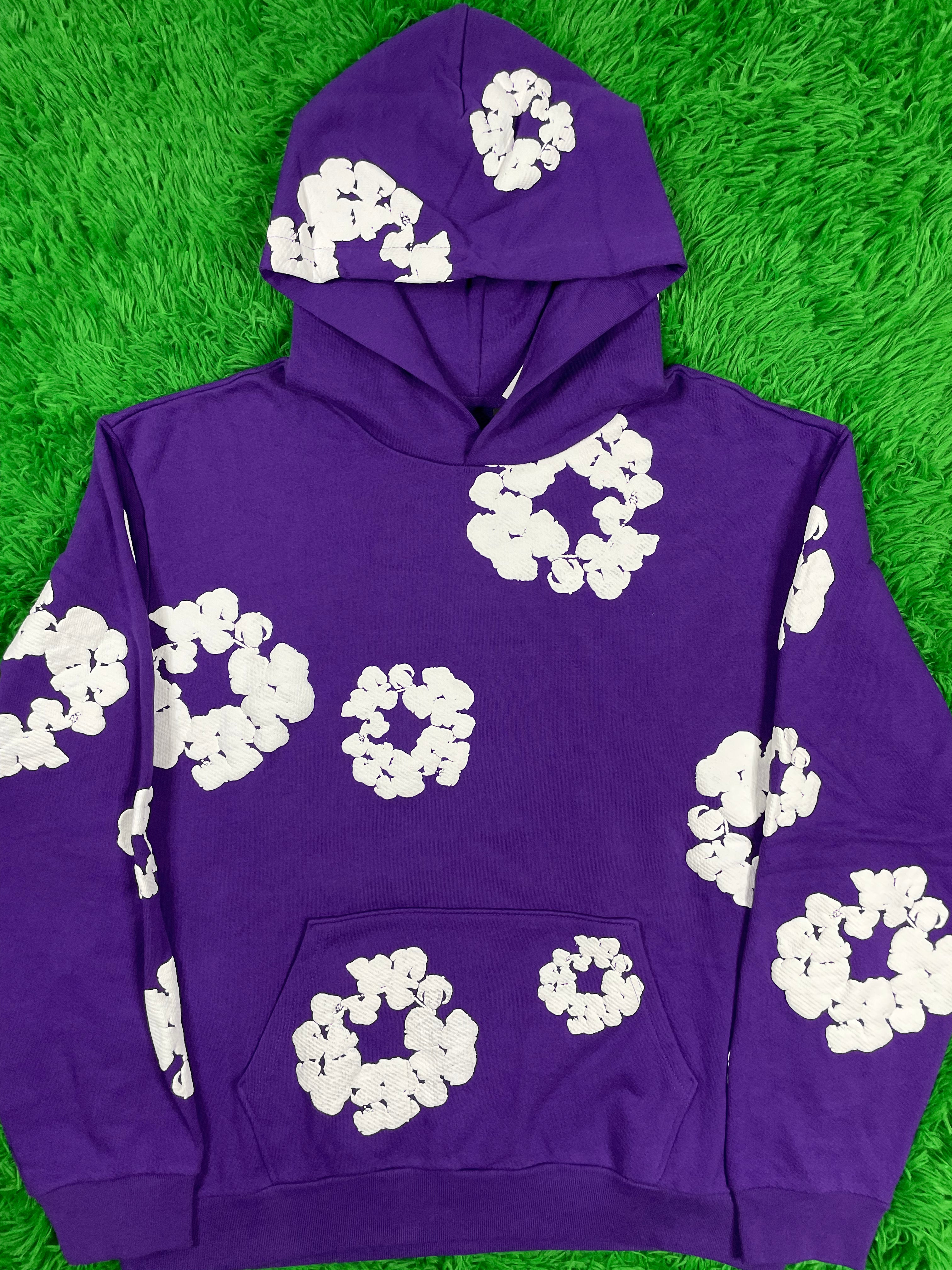 Denim Tears Hoodie Purple XL Used