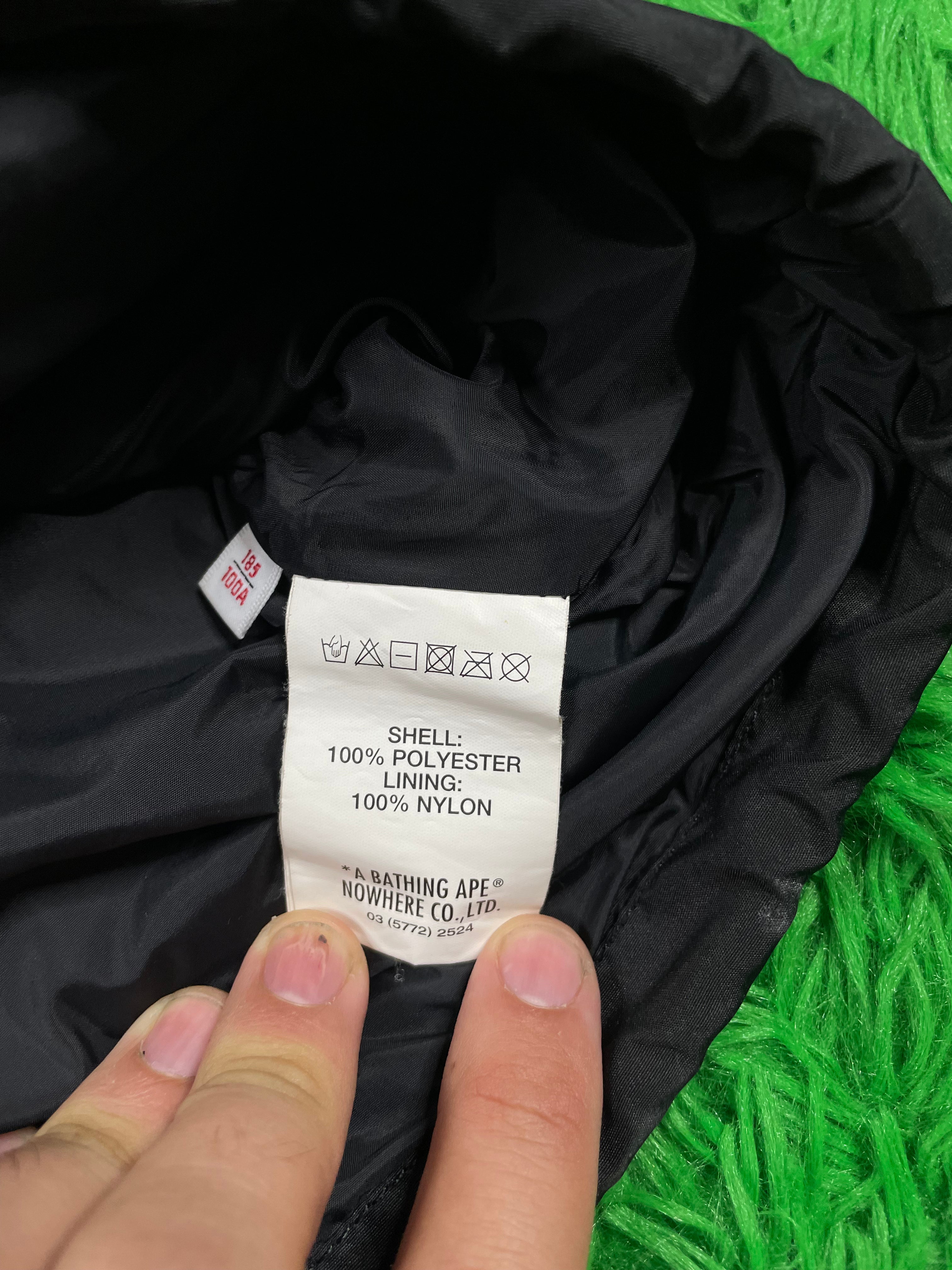 AAPE Wind Breaker Black Jacket