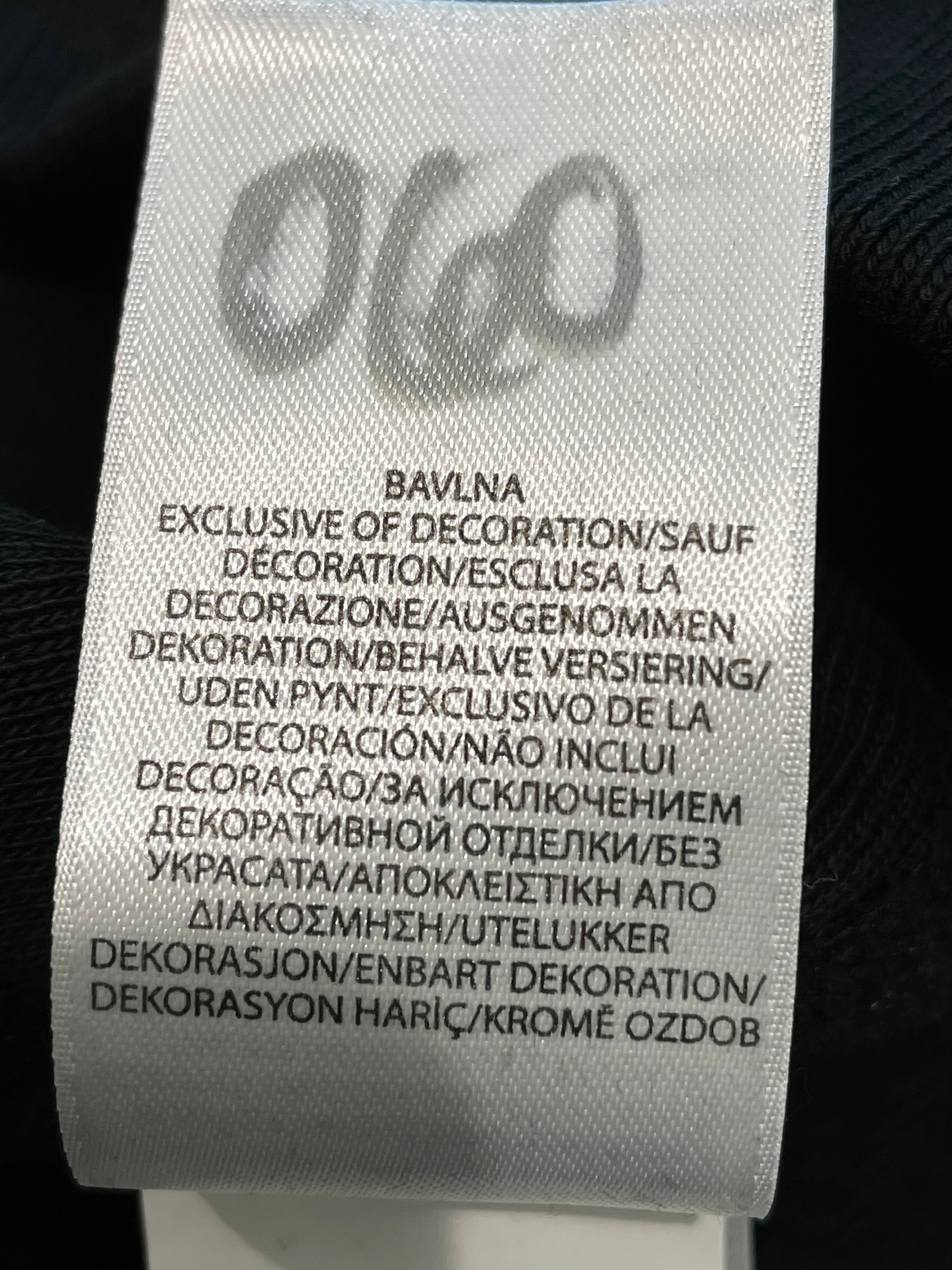 Polo Zip Up Black Hoodie