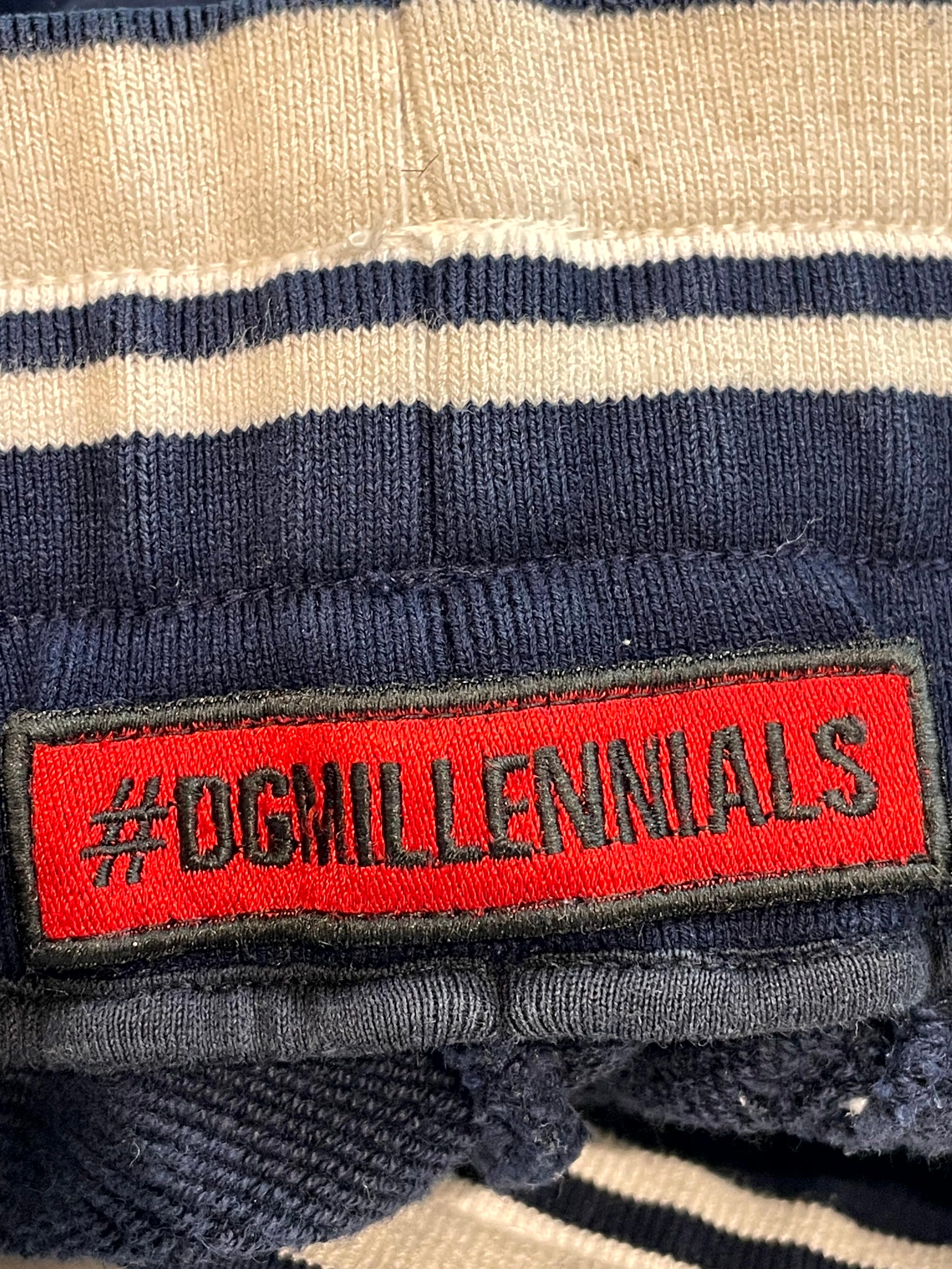 D&G Crown Logo Navy & White Sweats