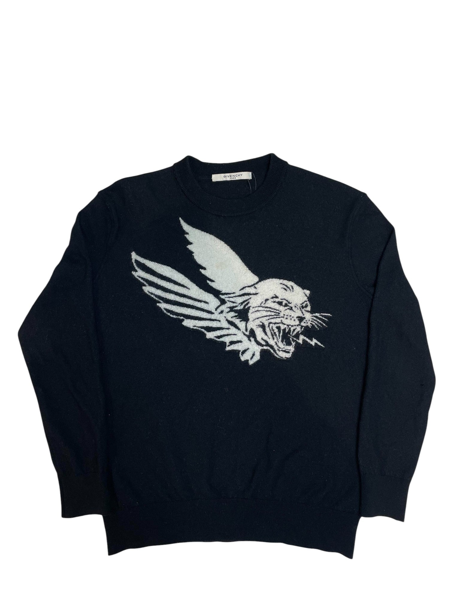 Givenchy 'Tiger Wing' Cashmere Crewneck