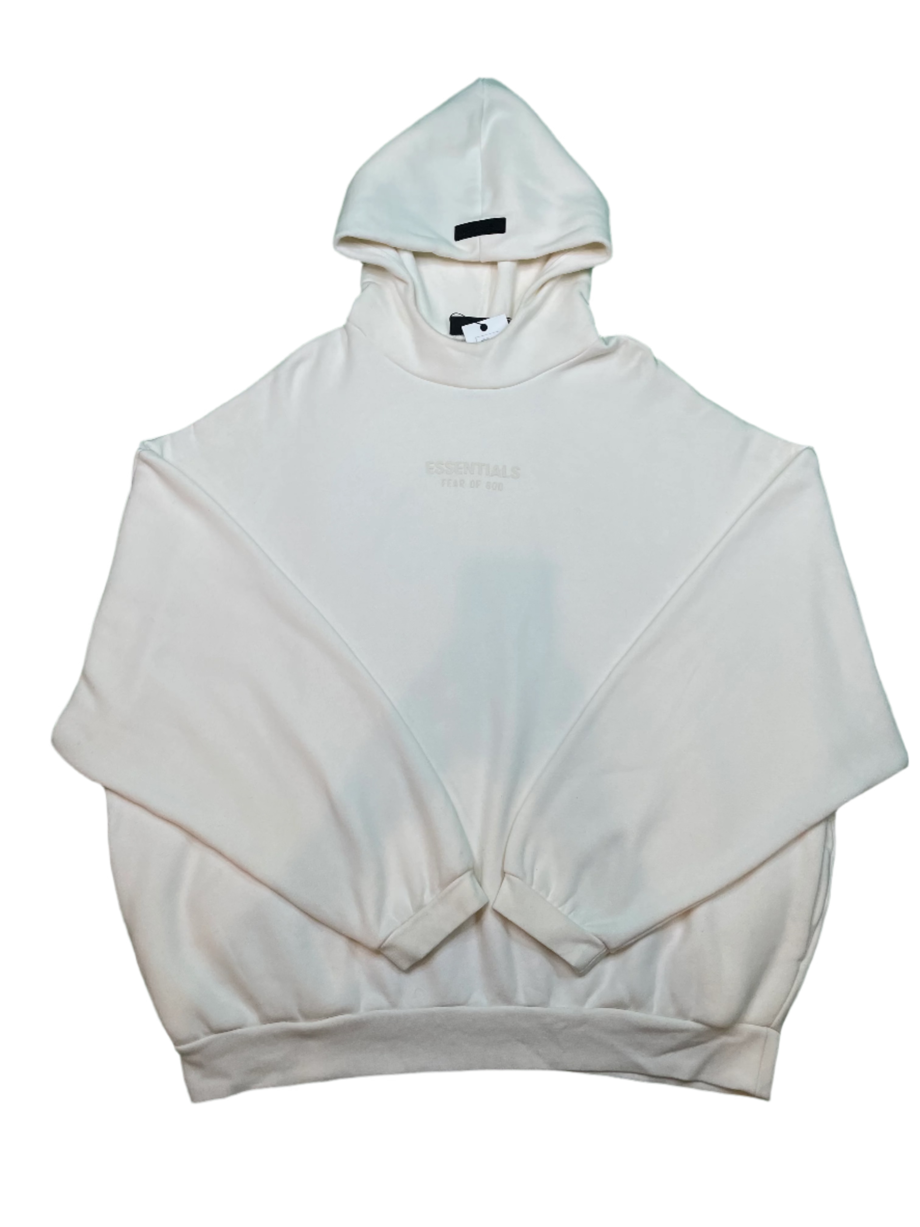 Essentials White Pullover Hoodie