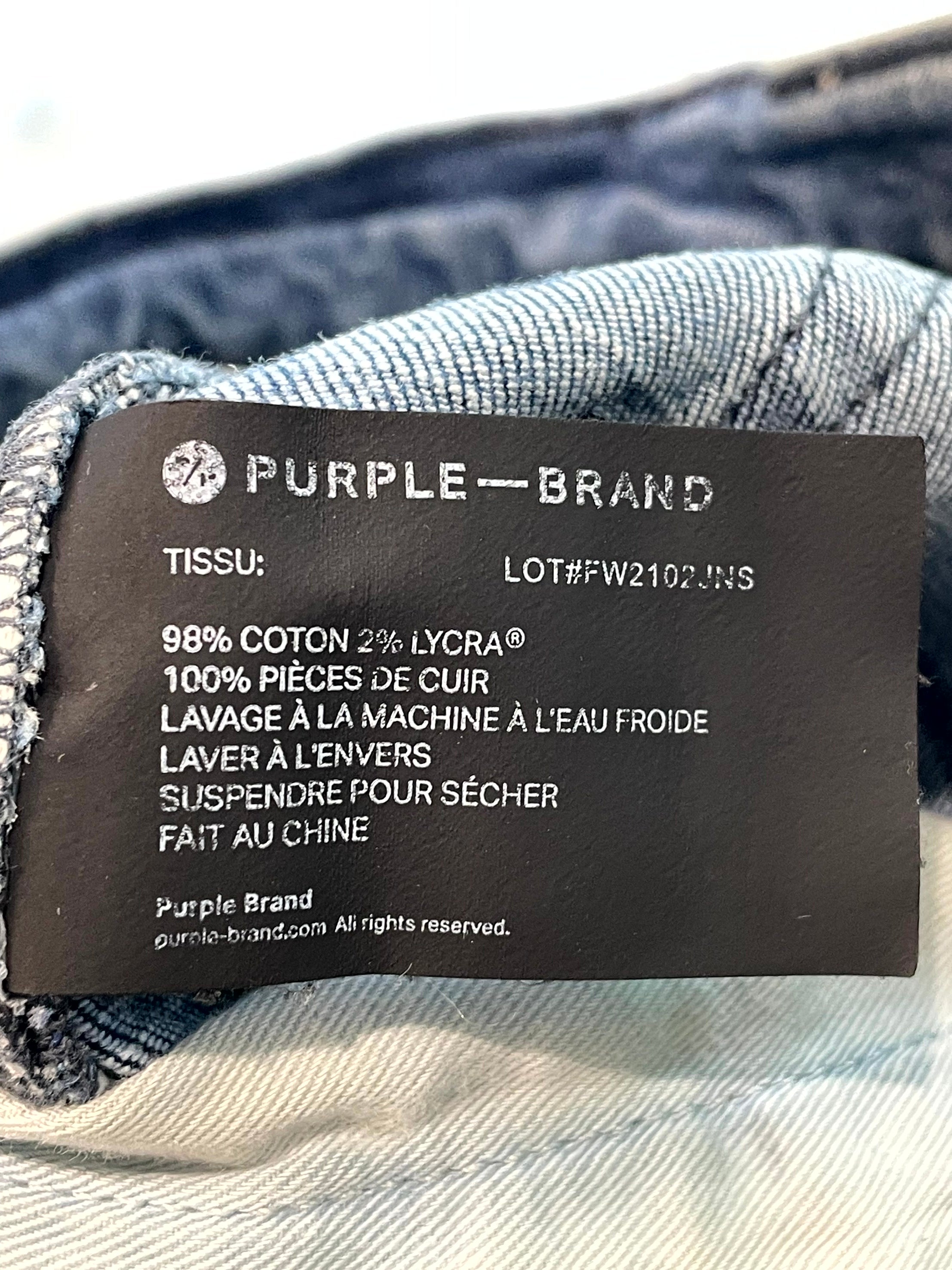 Purple Brand Light Wash Jeans