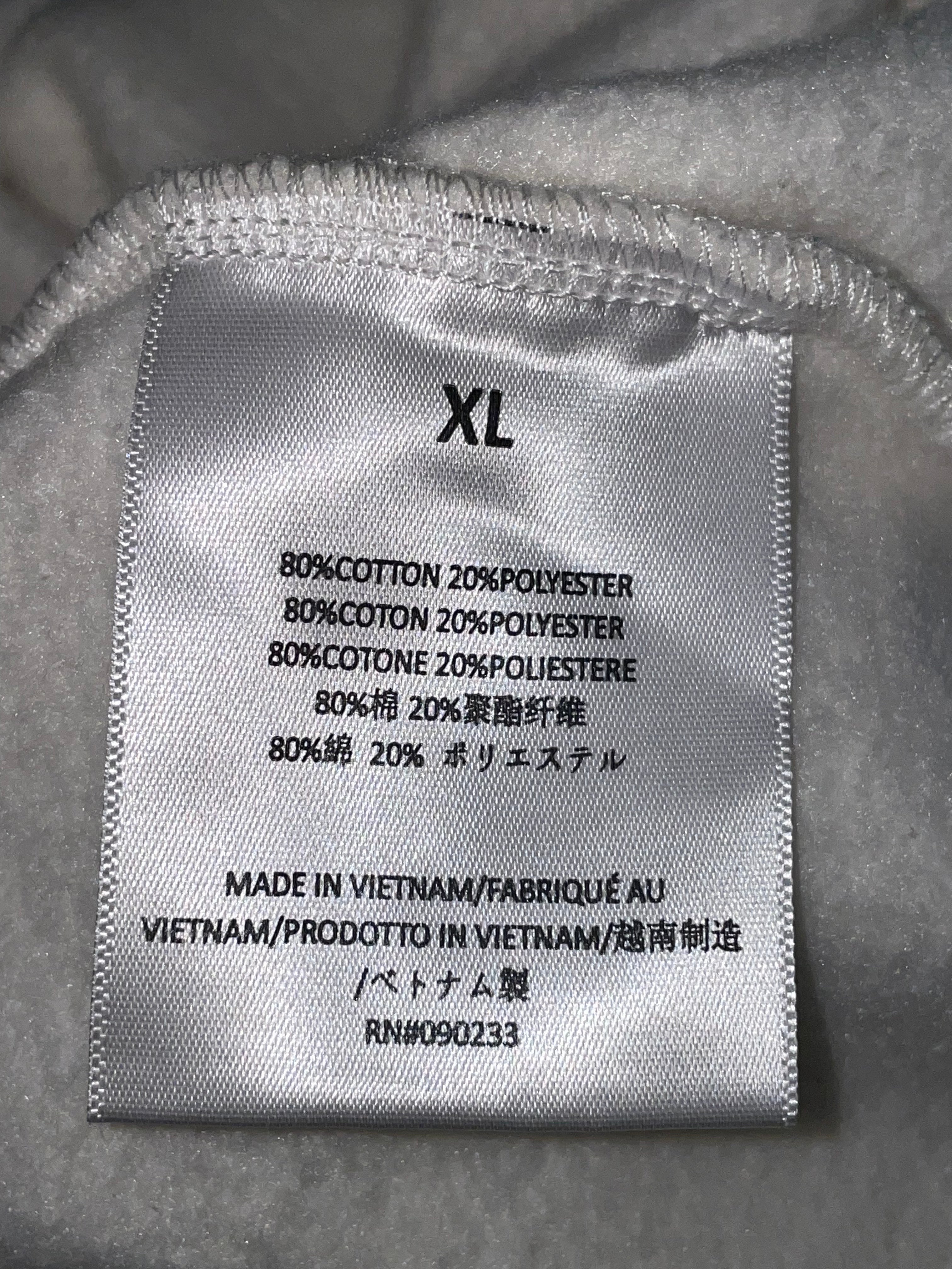 Essentials White Pullover Hoodie