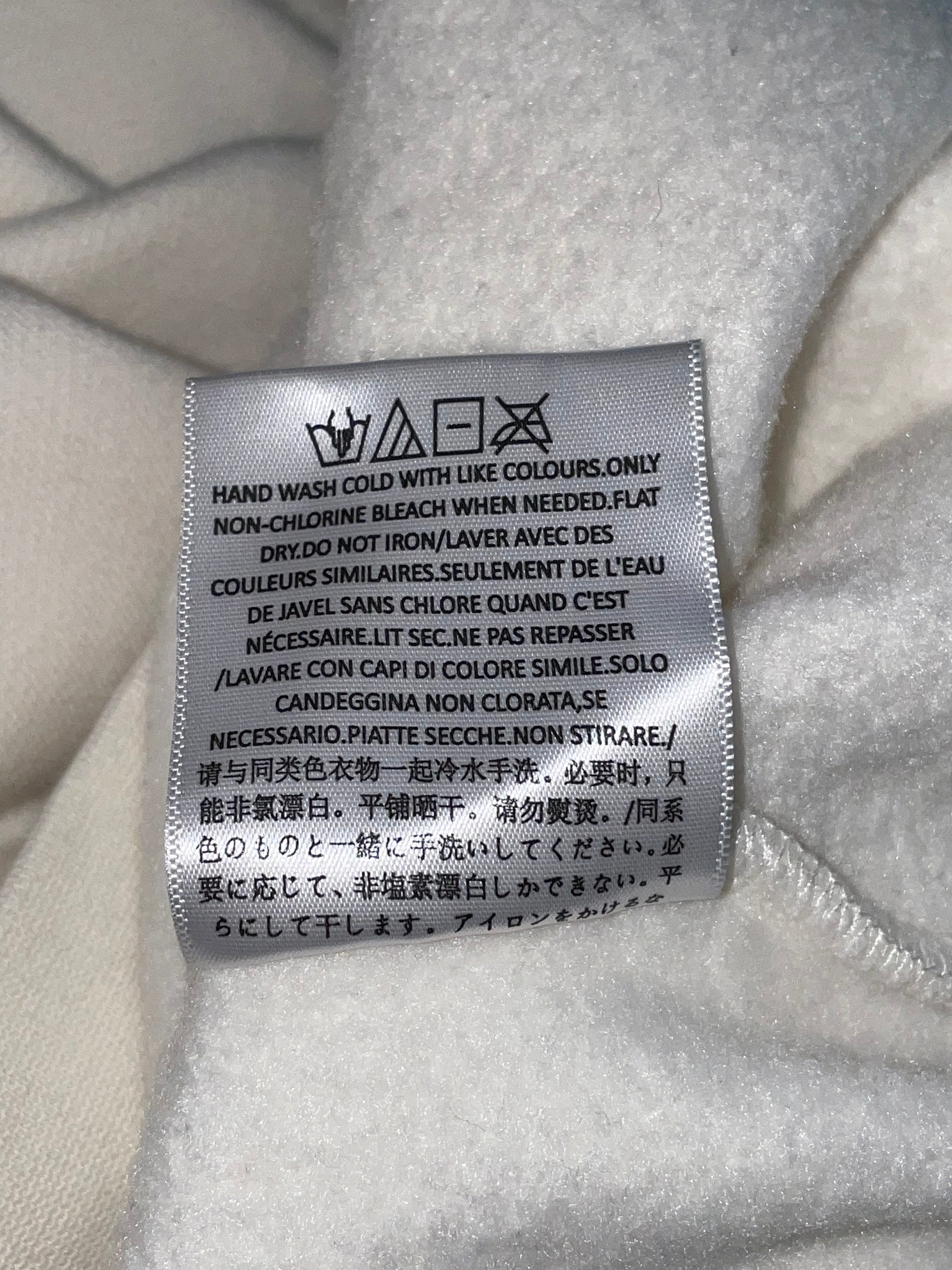 Essentials White Pullover Hoodie