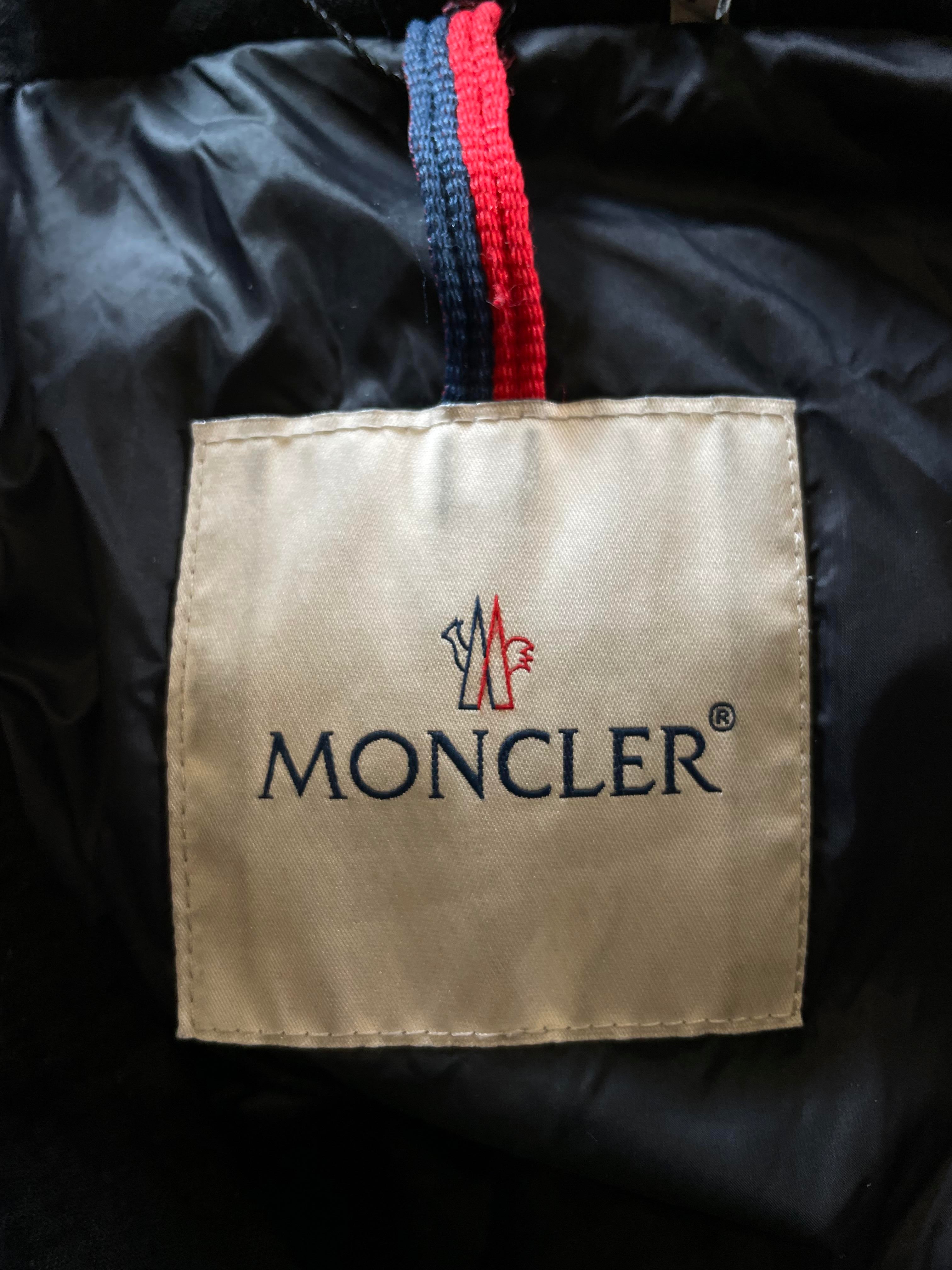 Moncler Montgenevre Giubotto Black Jacket