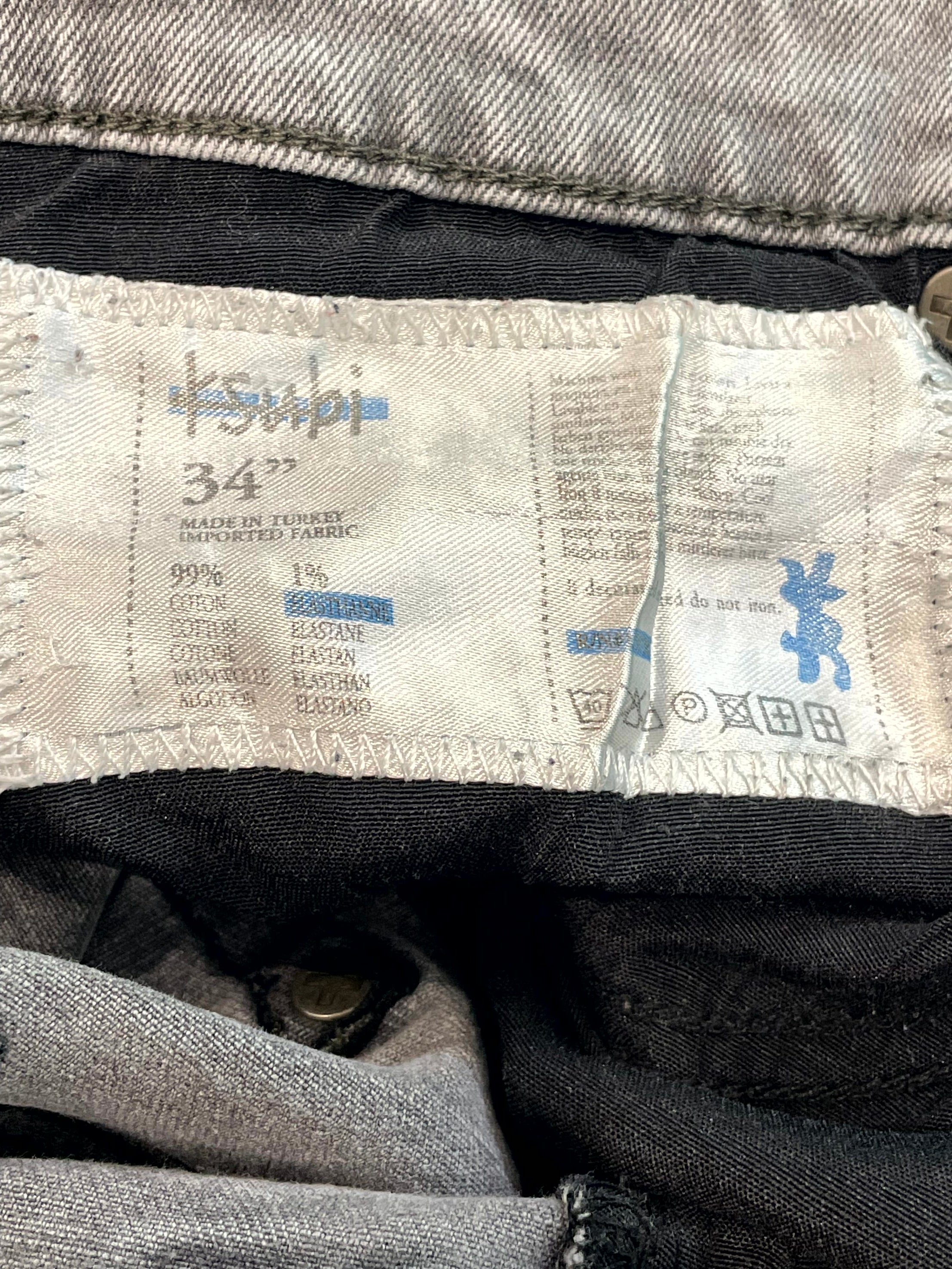 Ksubi Ripped Grey Jeans