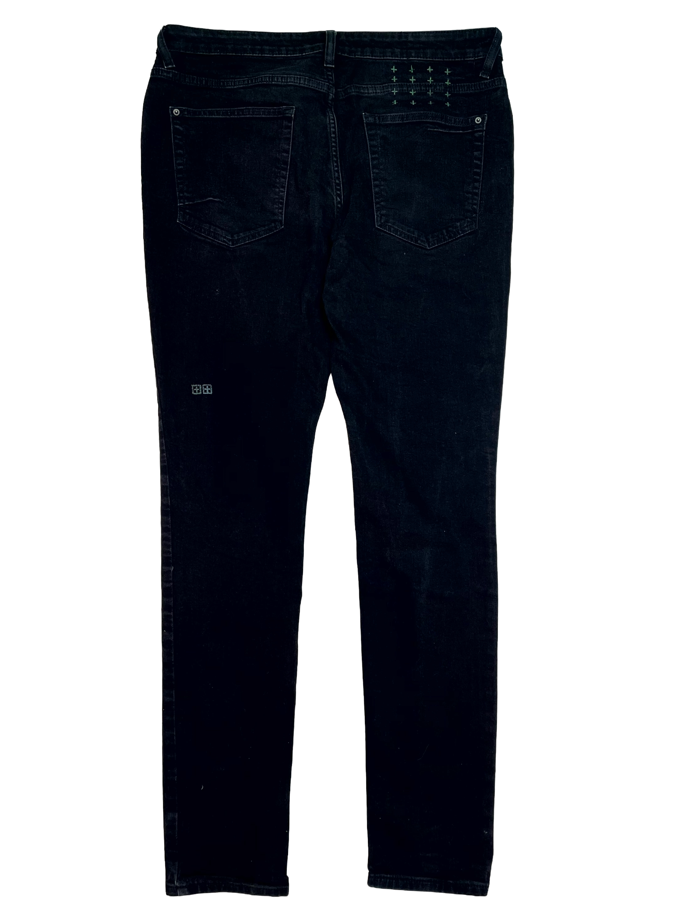 Ksubi Black & Green Jeans