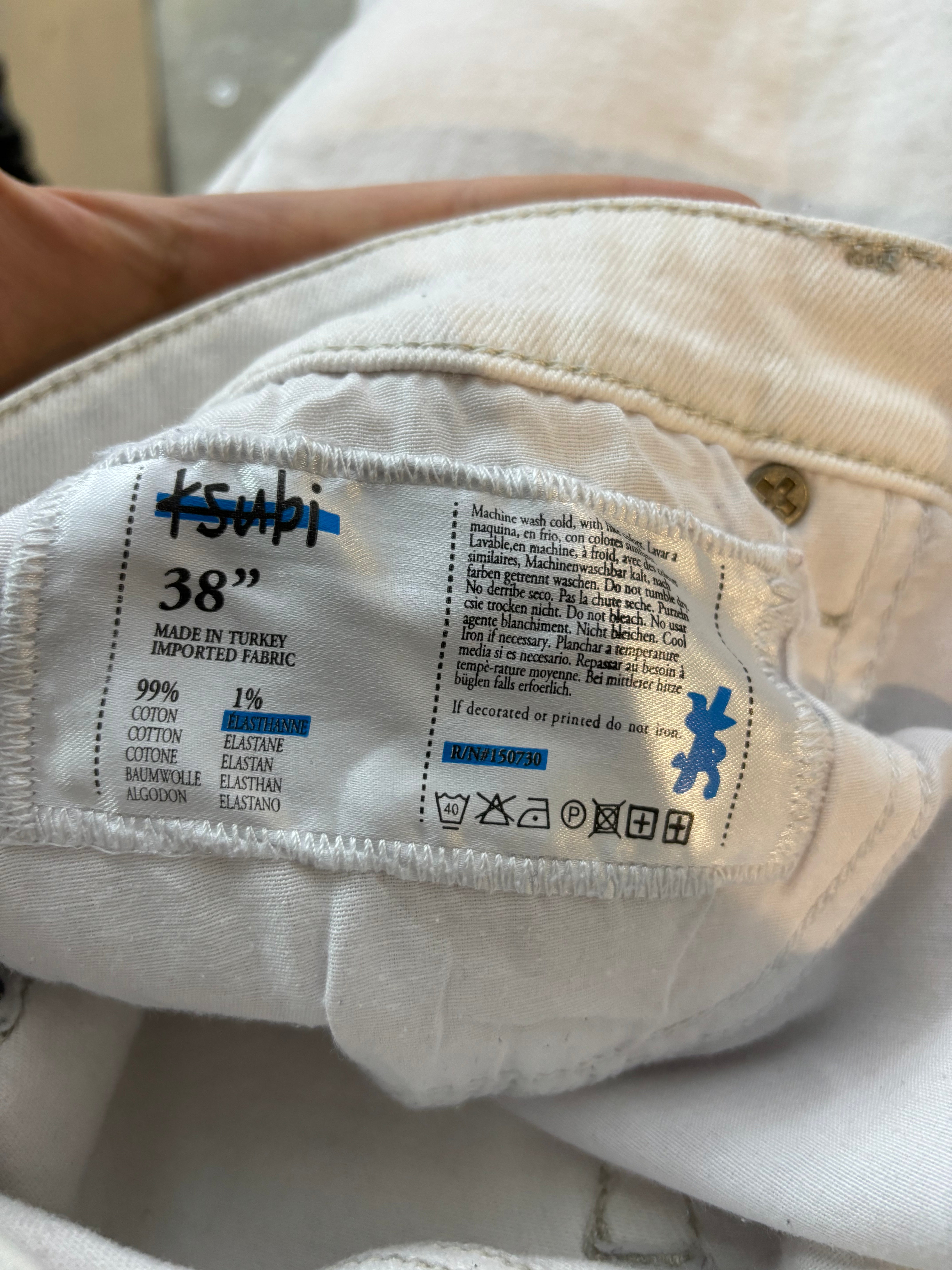 Ksubi Jeans White