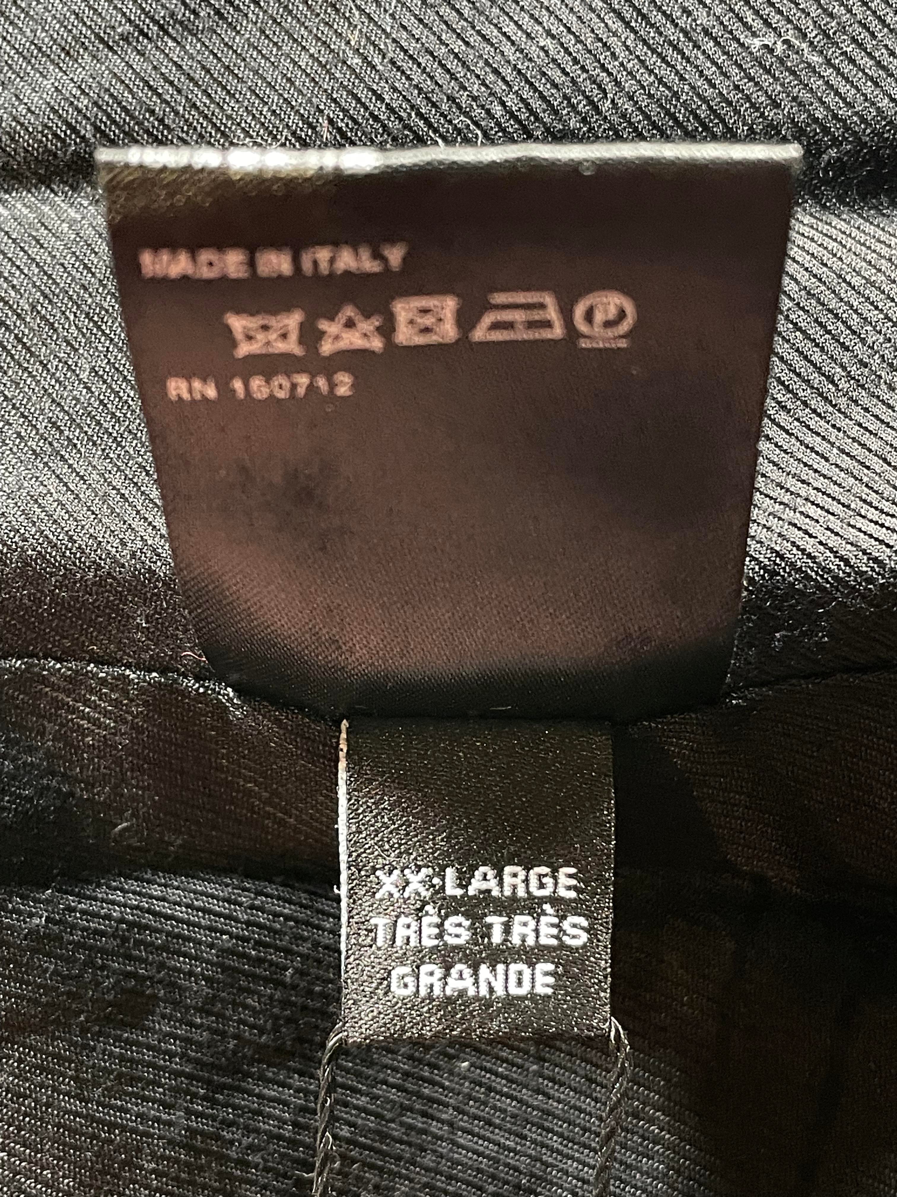 Amiri Black & Orange MA Jacket