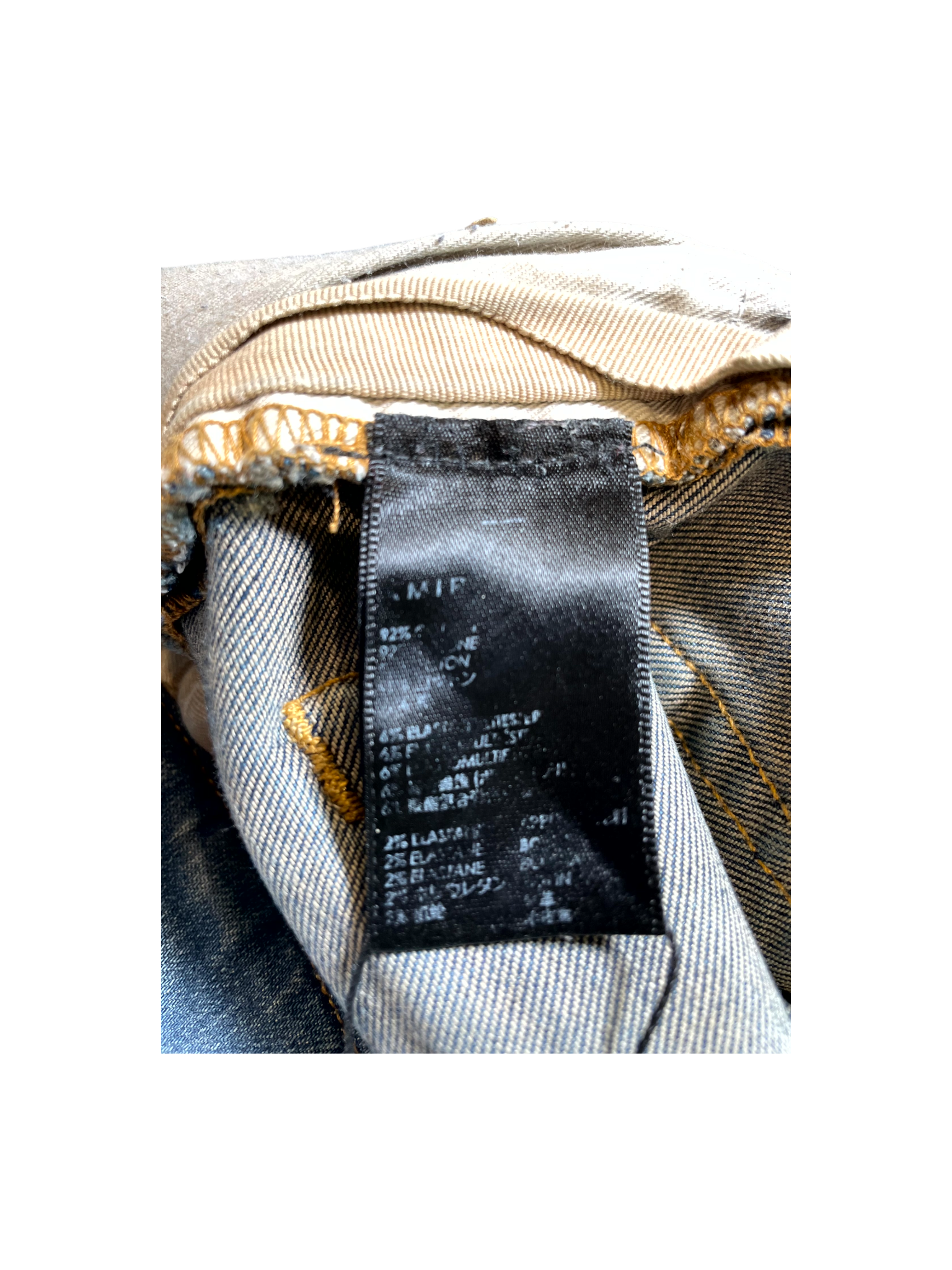 Amiri MX1 Patch Dark Wash & Black Jeans