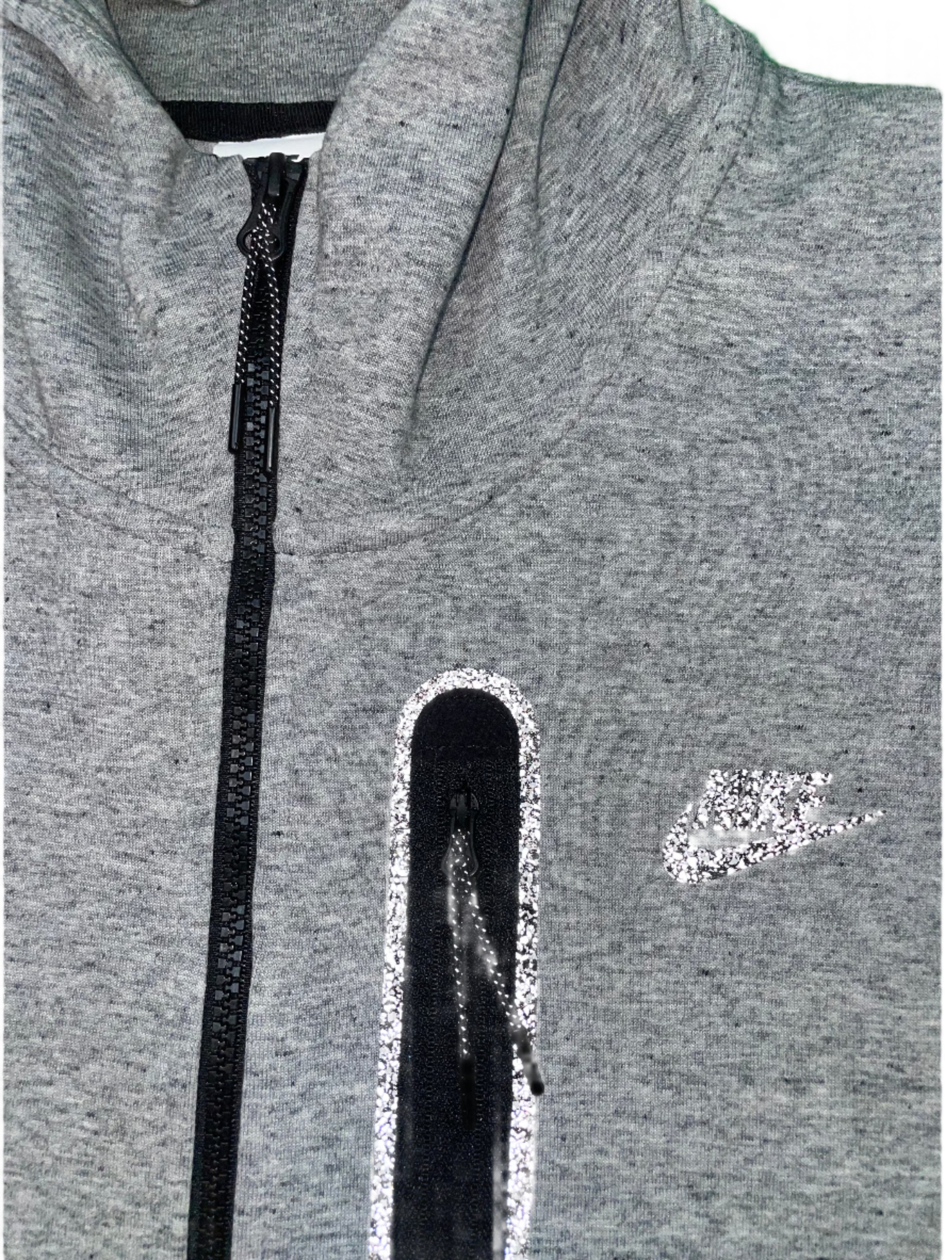 Nike Tech Grey Zip Up Hoodie
