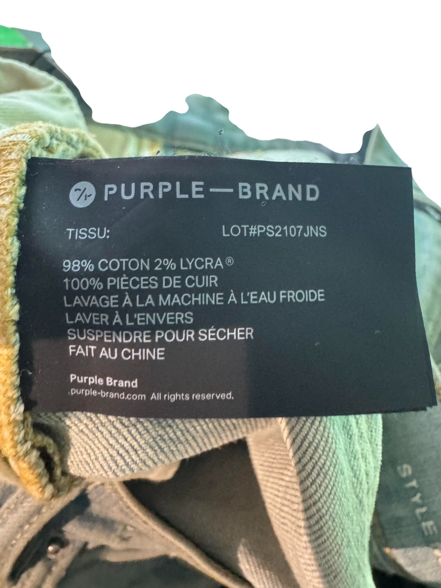 Purple Brand Dirty Wash Jeans