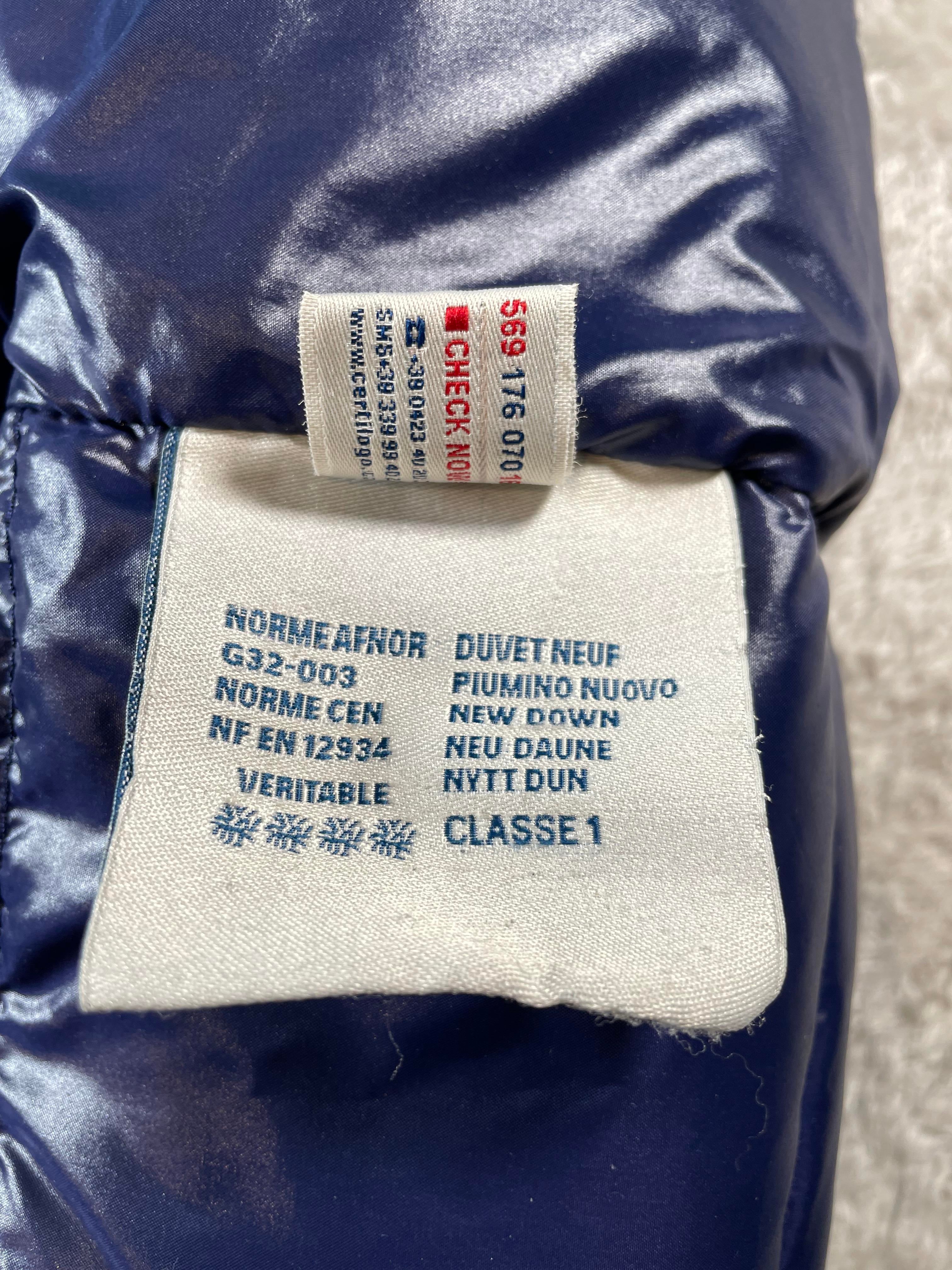 Moncler Chevalier Blue Puffer Jacket