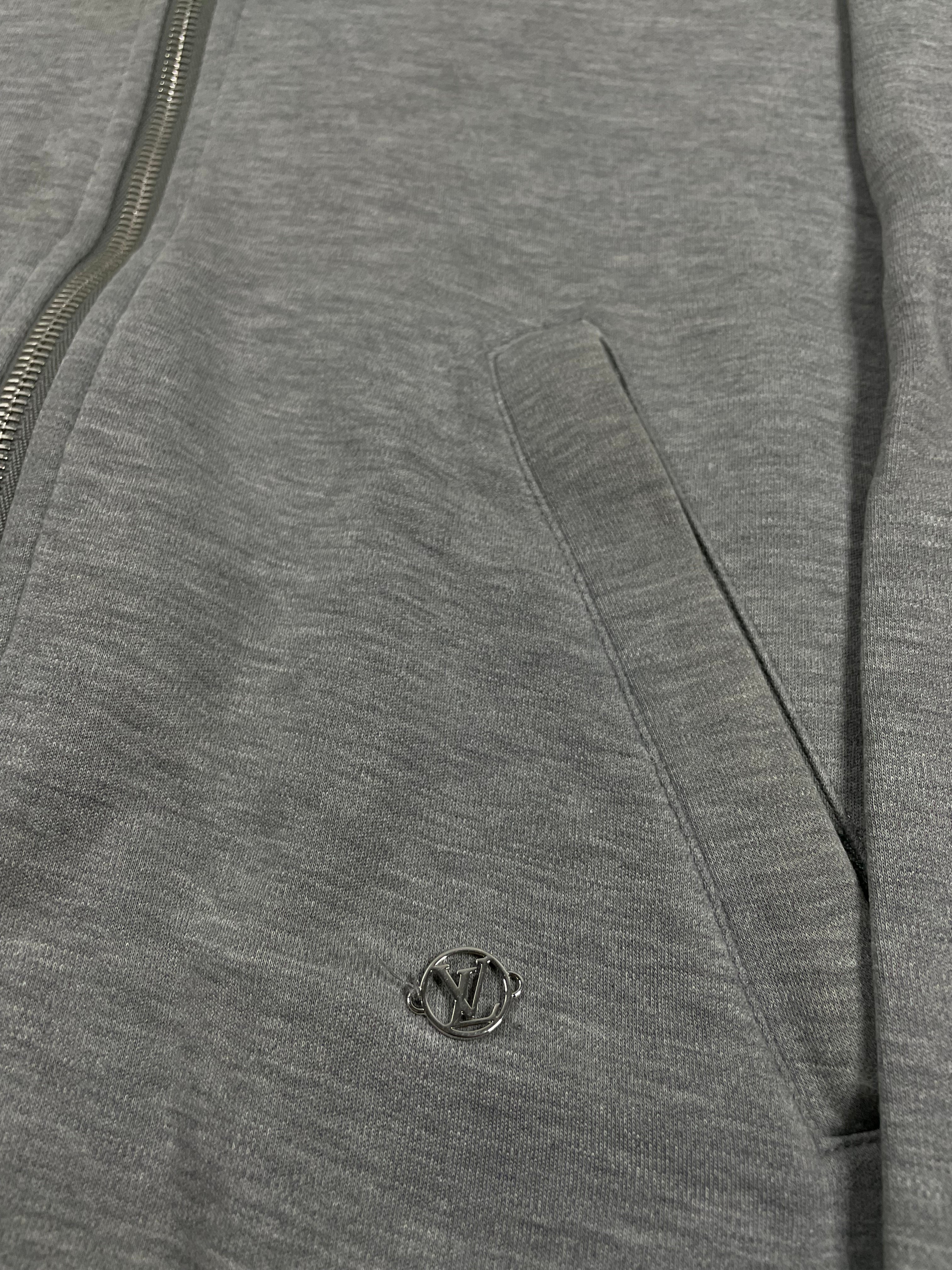 LV Grey Circle Zip Up XS Used