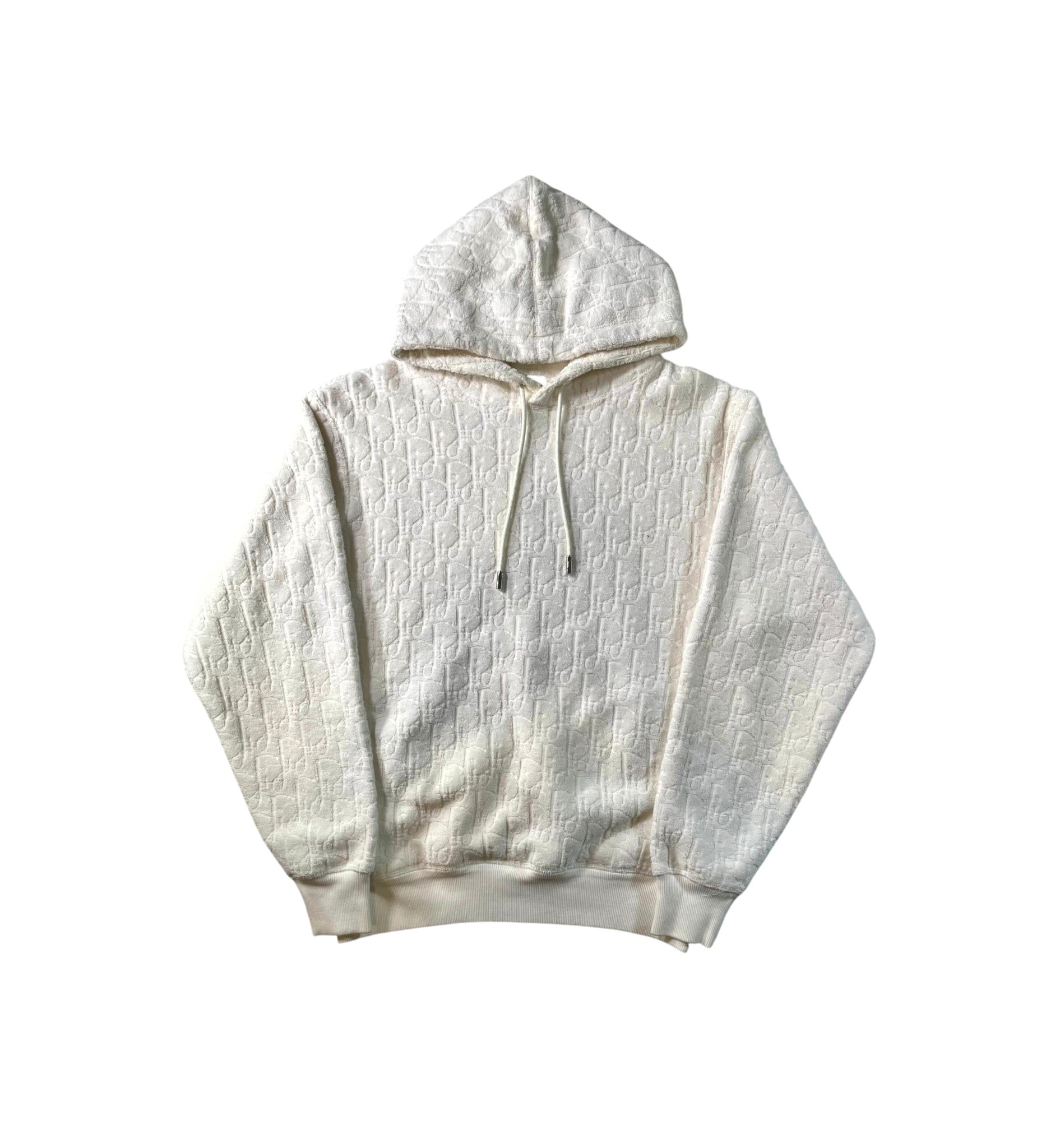 Dior "Towel" White Hoodie