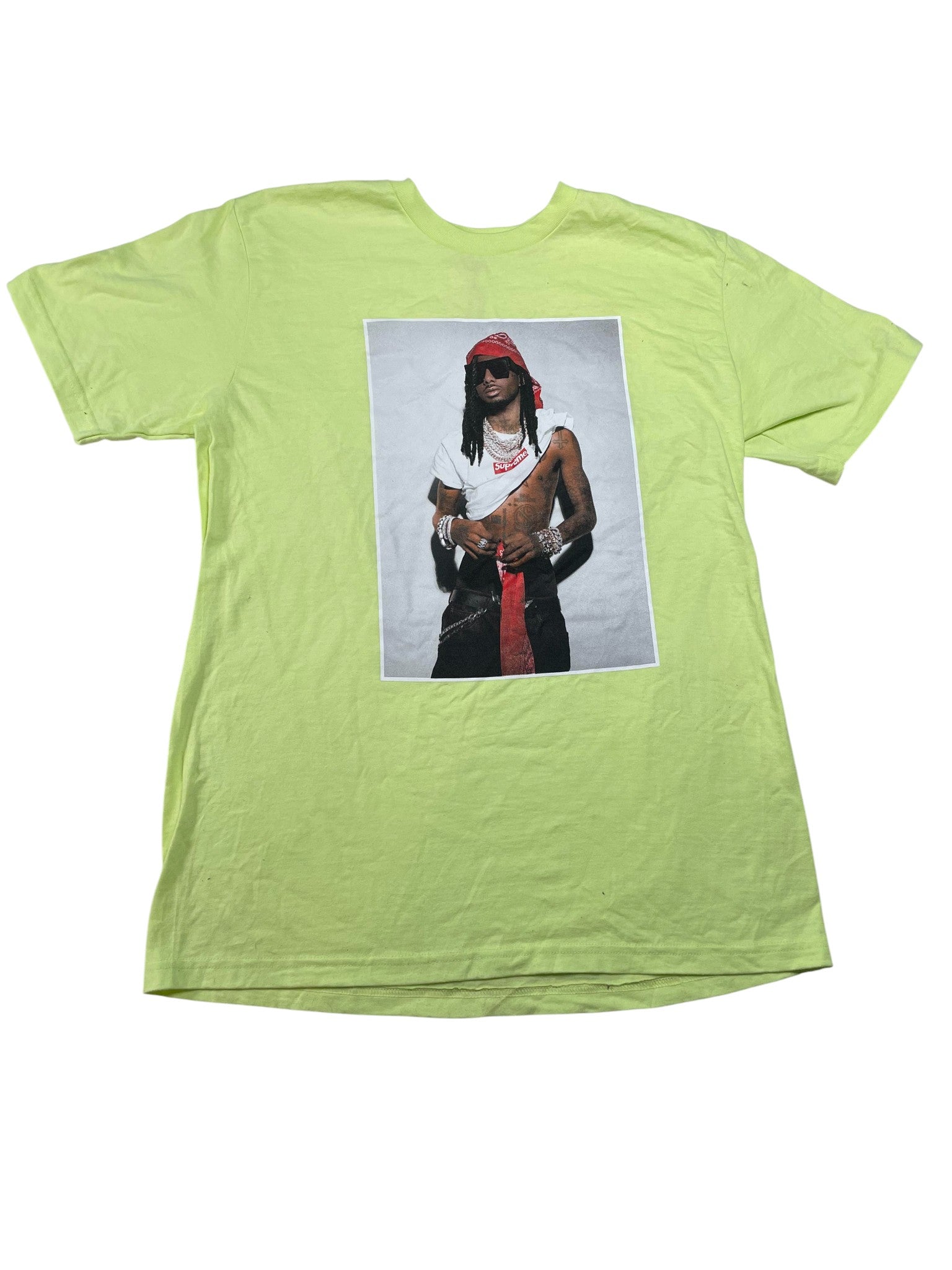 Supreme 'Playboi Carti' Lime Tee