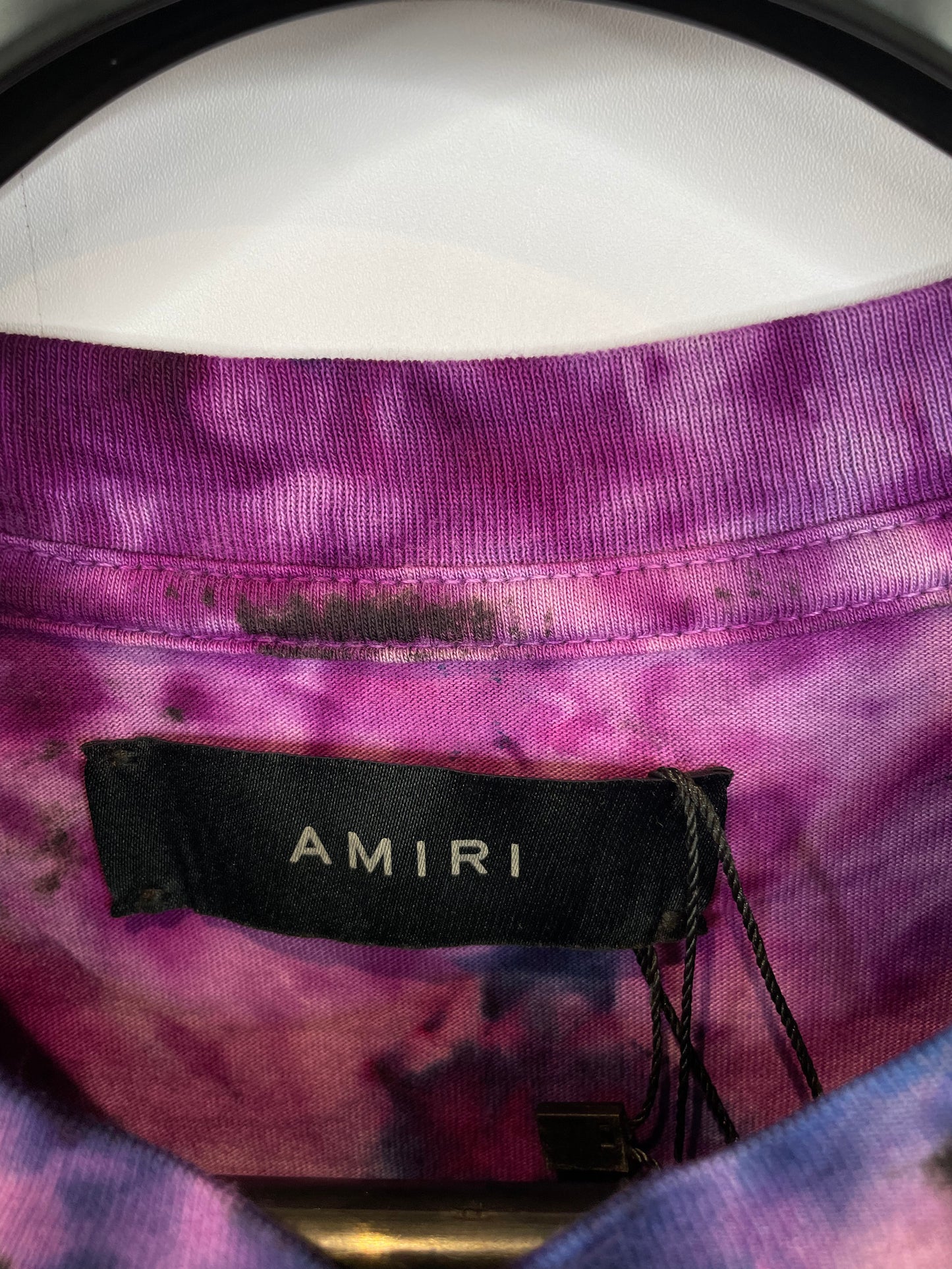 Amiri Crystal Ball Tie Dye Tee Used Small