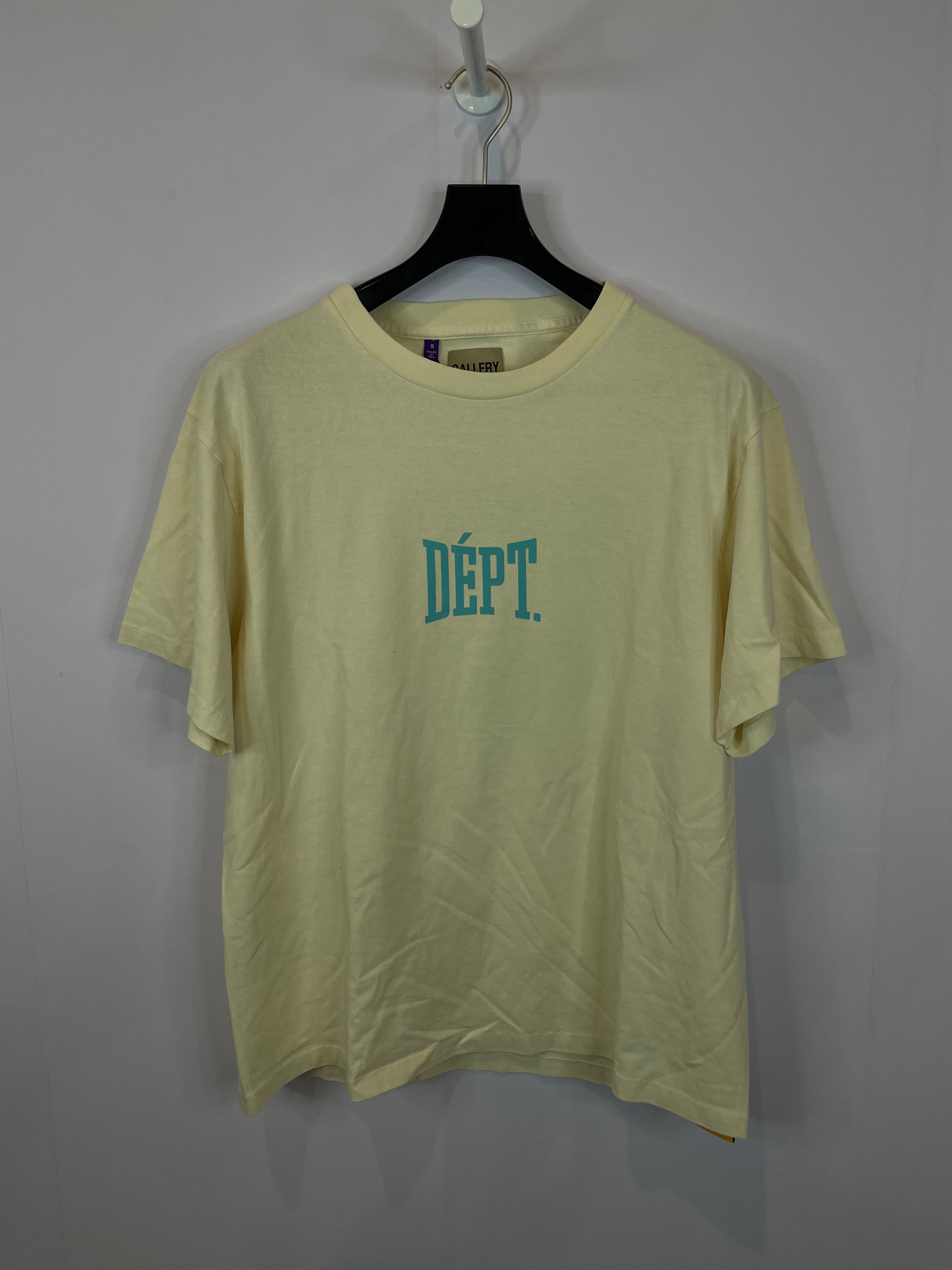 Gallery Dept Tee Cream Teal New With Tags Small