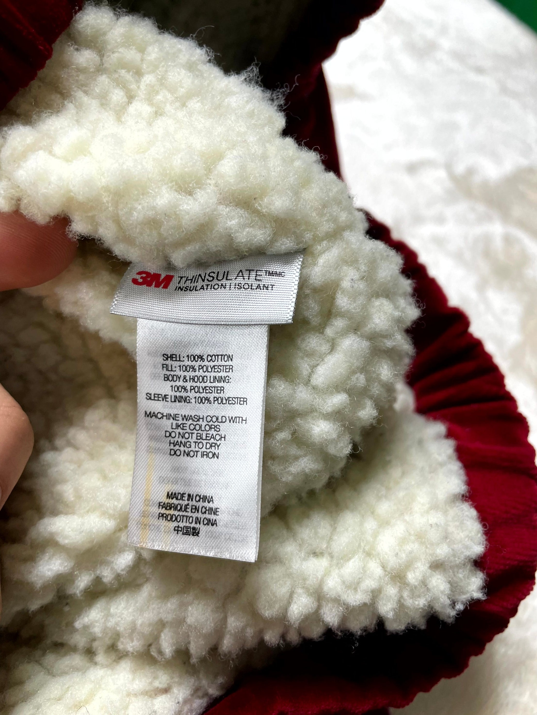 Supreme Studded Fleece Pink & Red Jacket