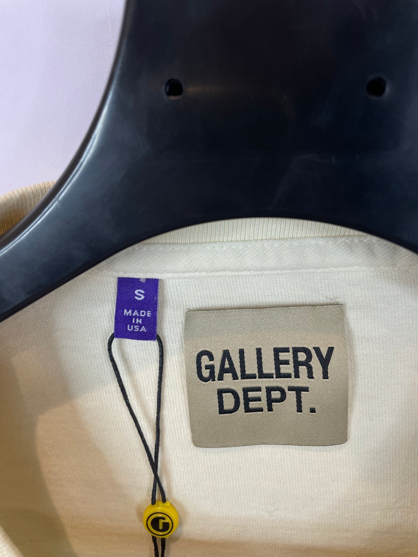 Gallery Dept Tee Cream Teal New With Tags Small