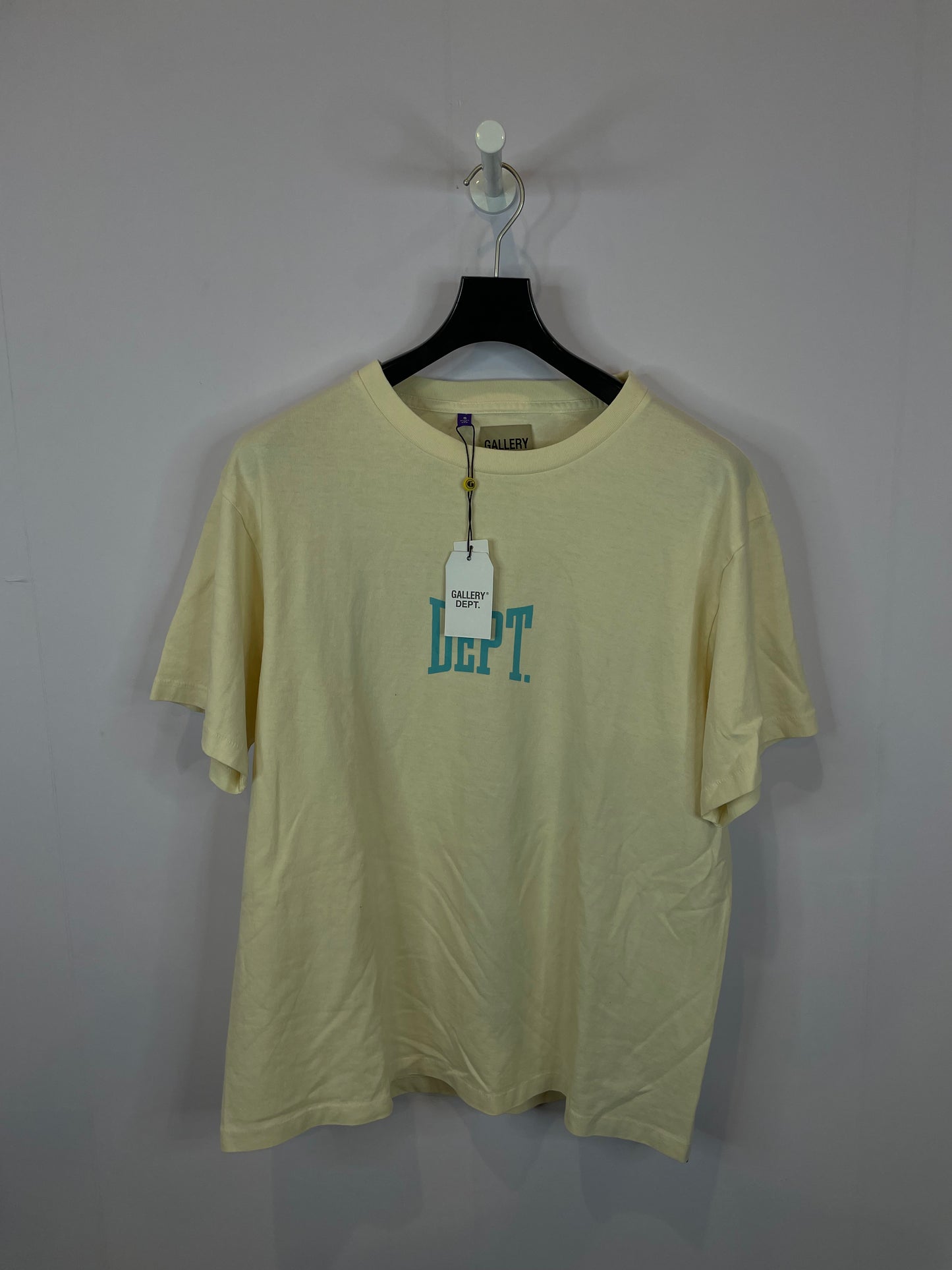 Gallery Dept Tee Cream Teal New With Tags Small