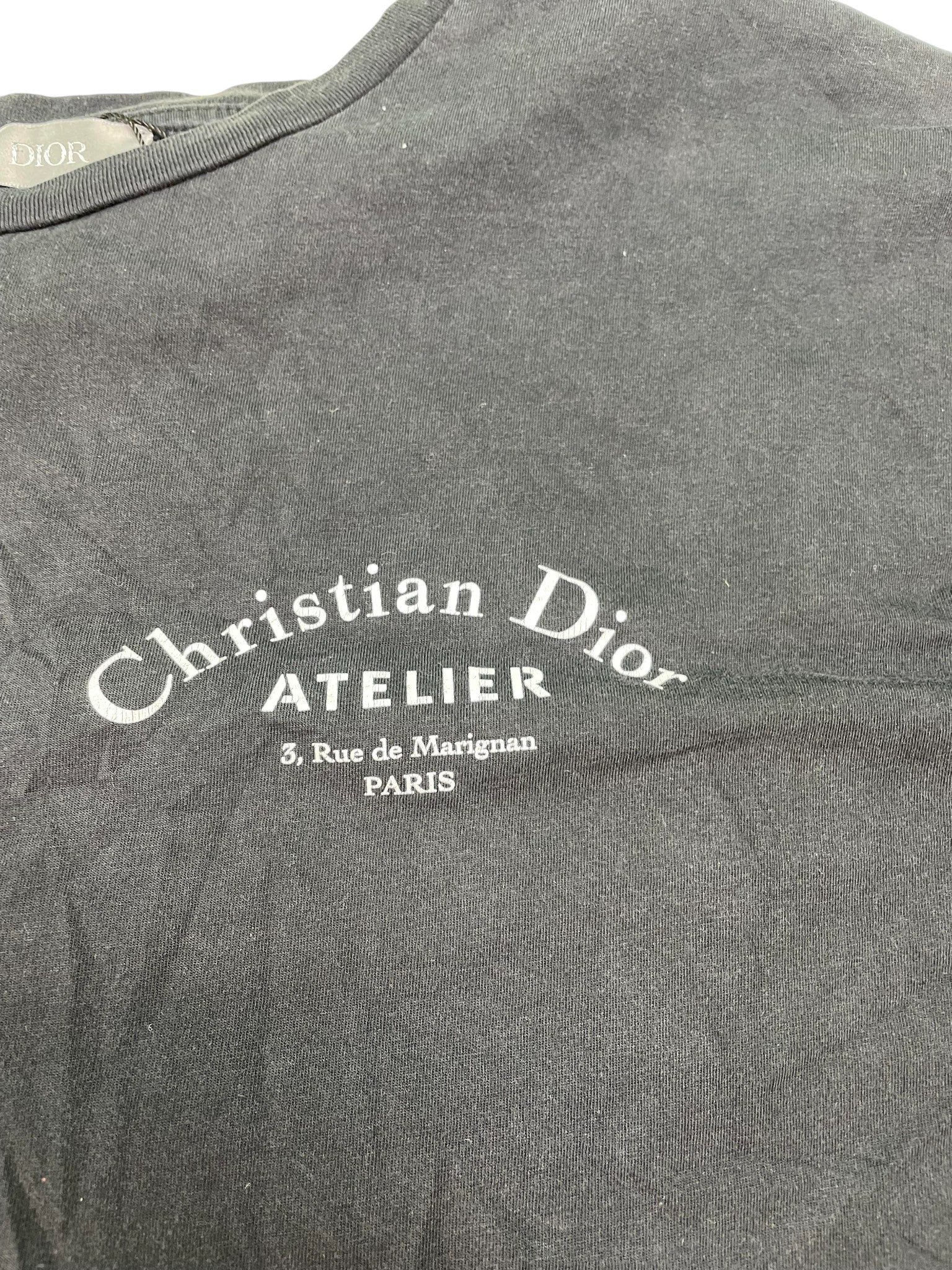 Dior 'Atelier' Black Tee