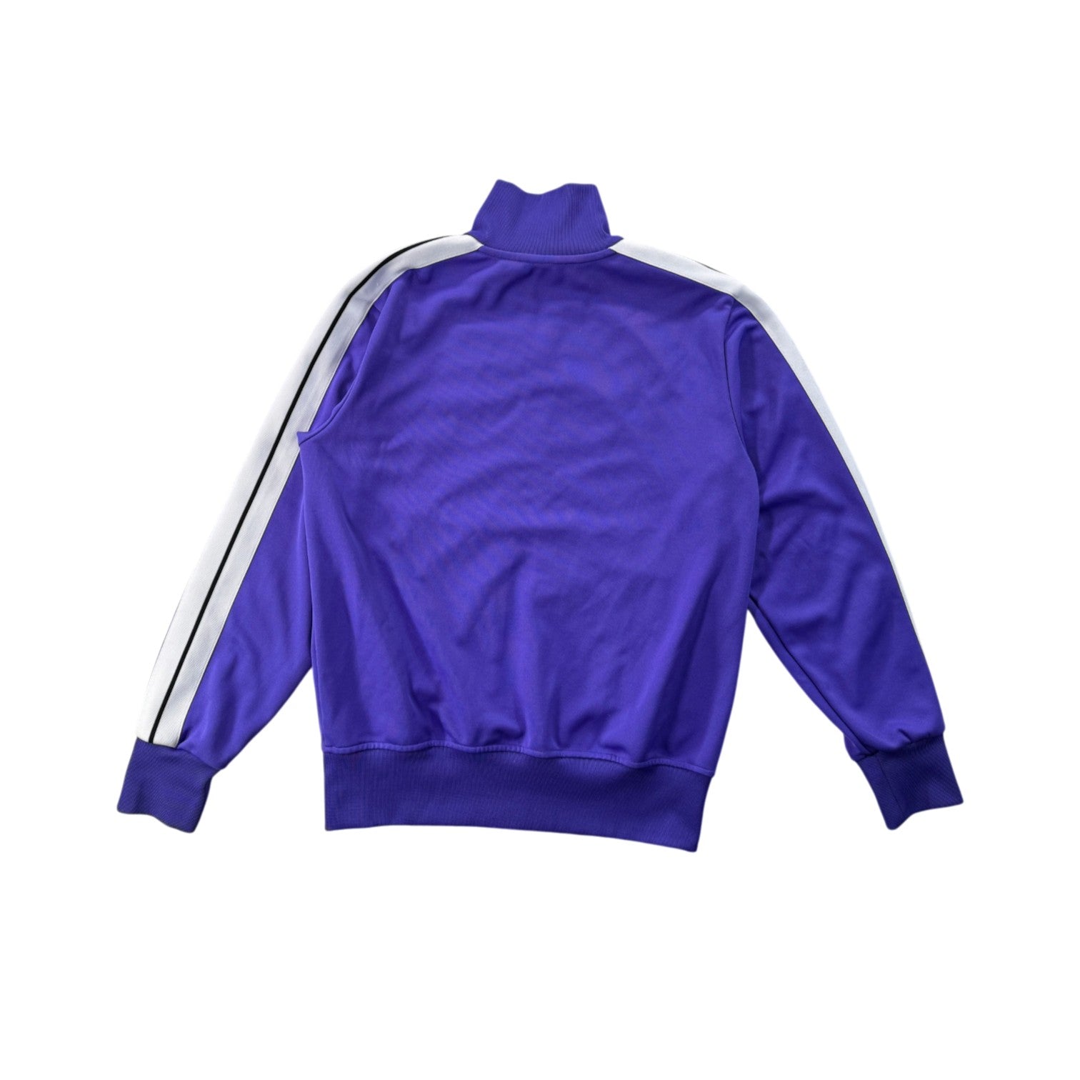 Palm Angels Stripe Track Purple & White Jacket
