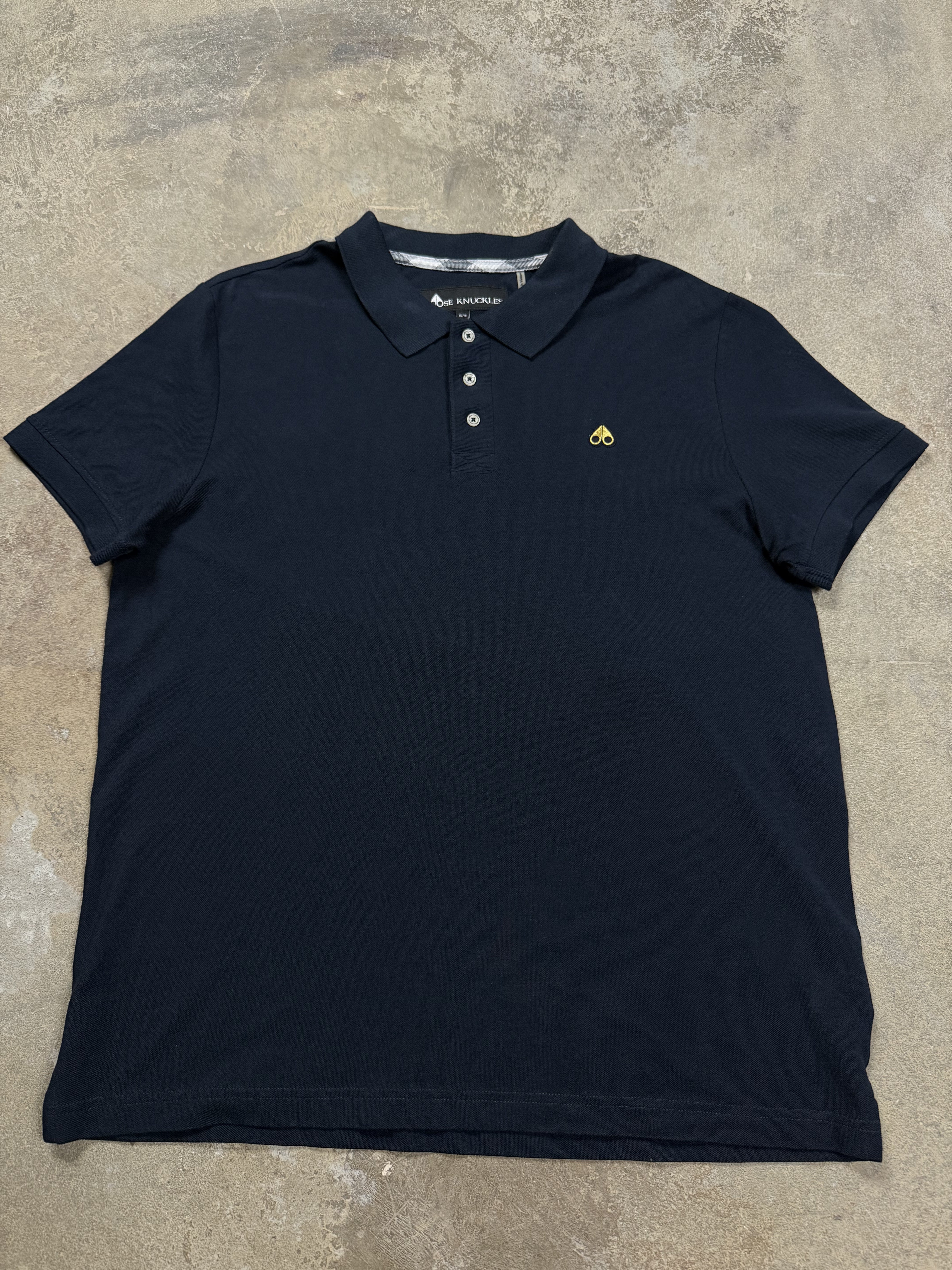 Moose Knuckles Button Up Navy Used XL