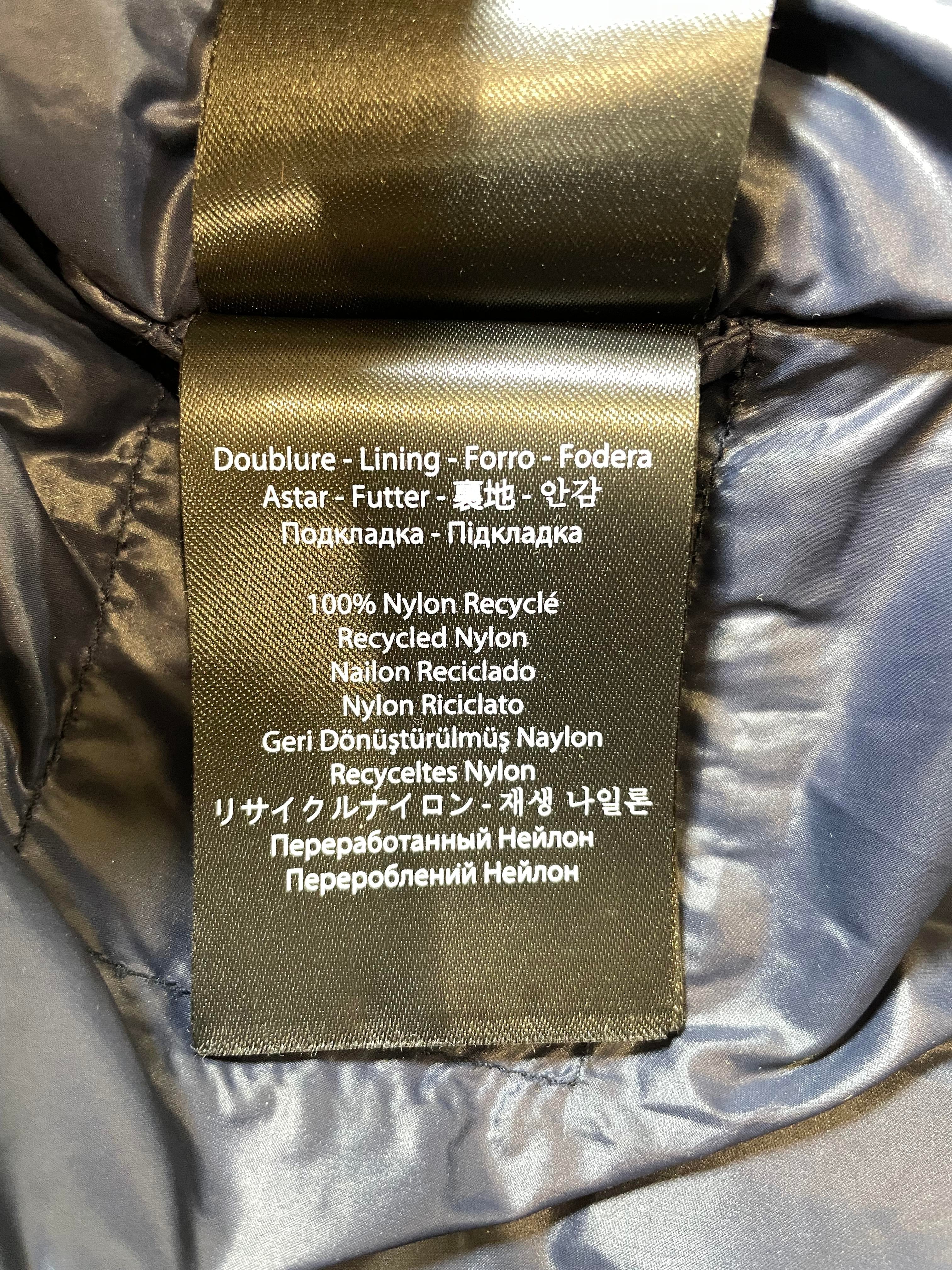 Mackage Navy Denim Puffer Jacket