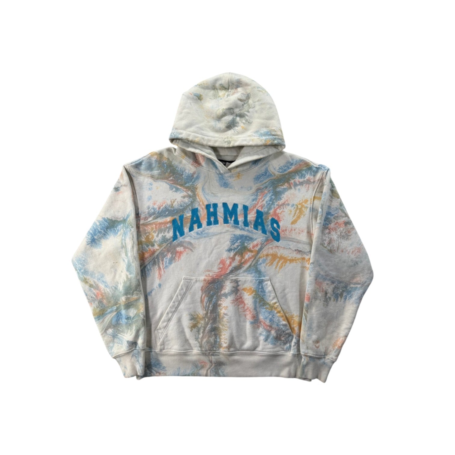 Nahmias Tie Dye Baby Blue Hoodie