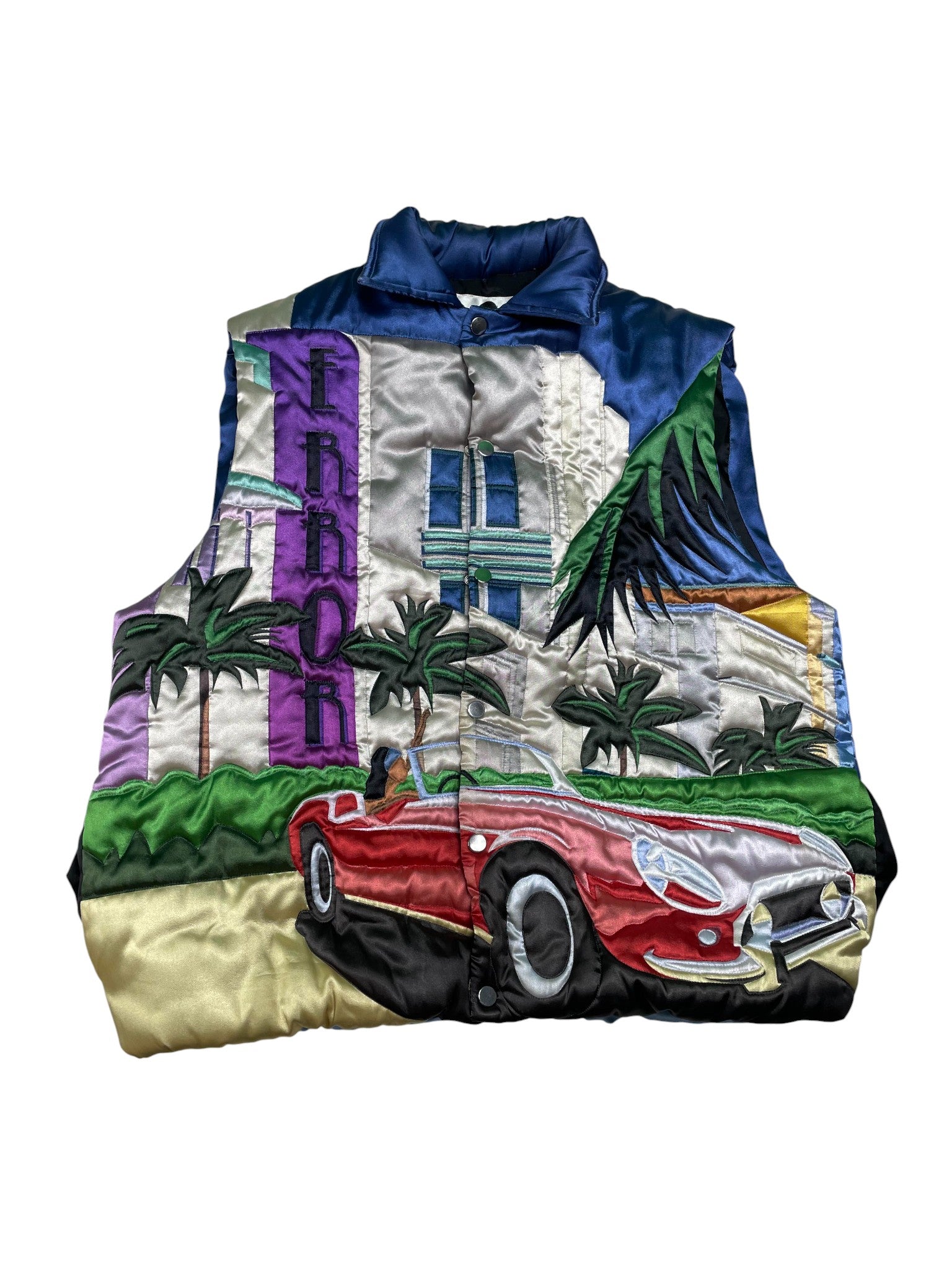 House Of Erros 'Porsche Palm Tree' Vest