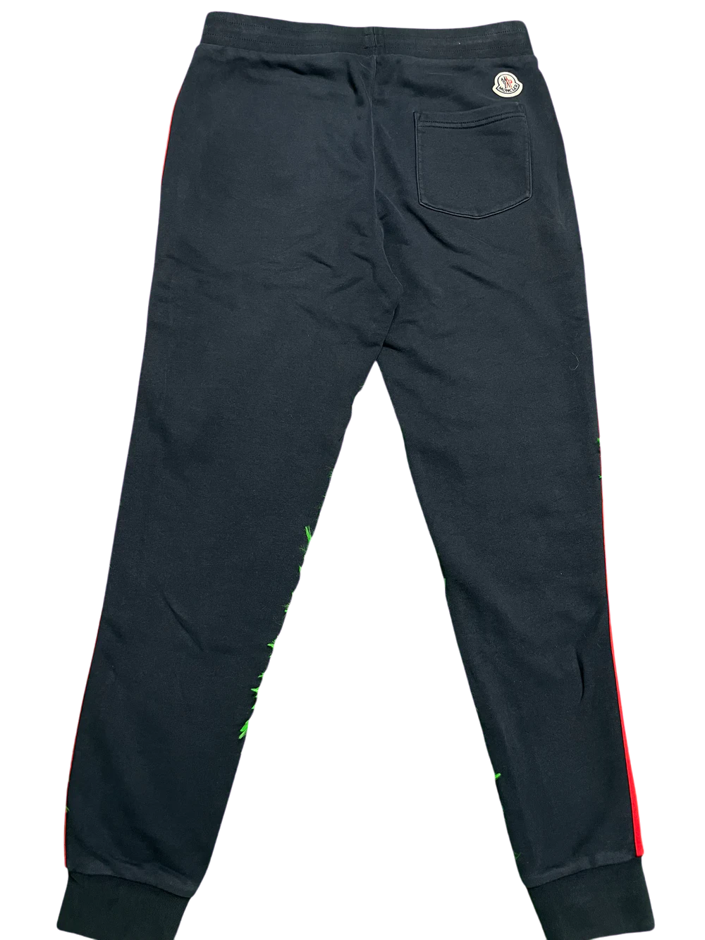 Moncler Navy & Red Sweats