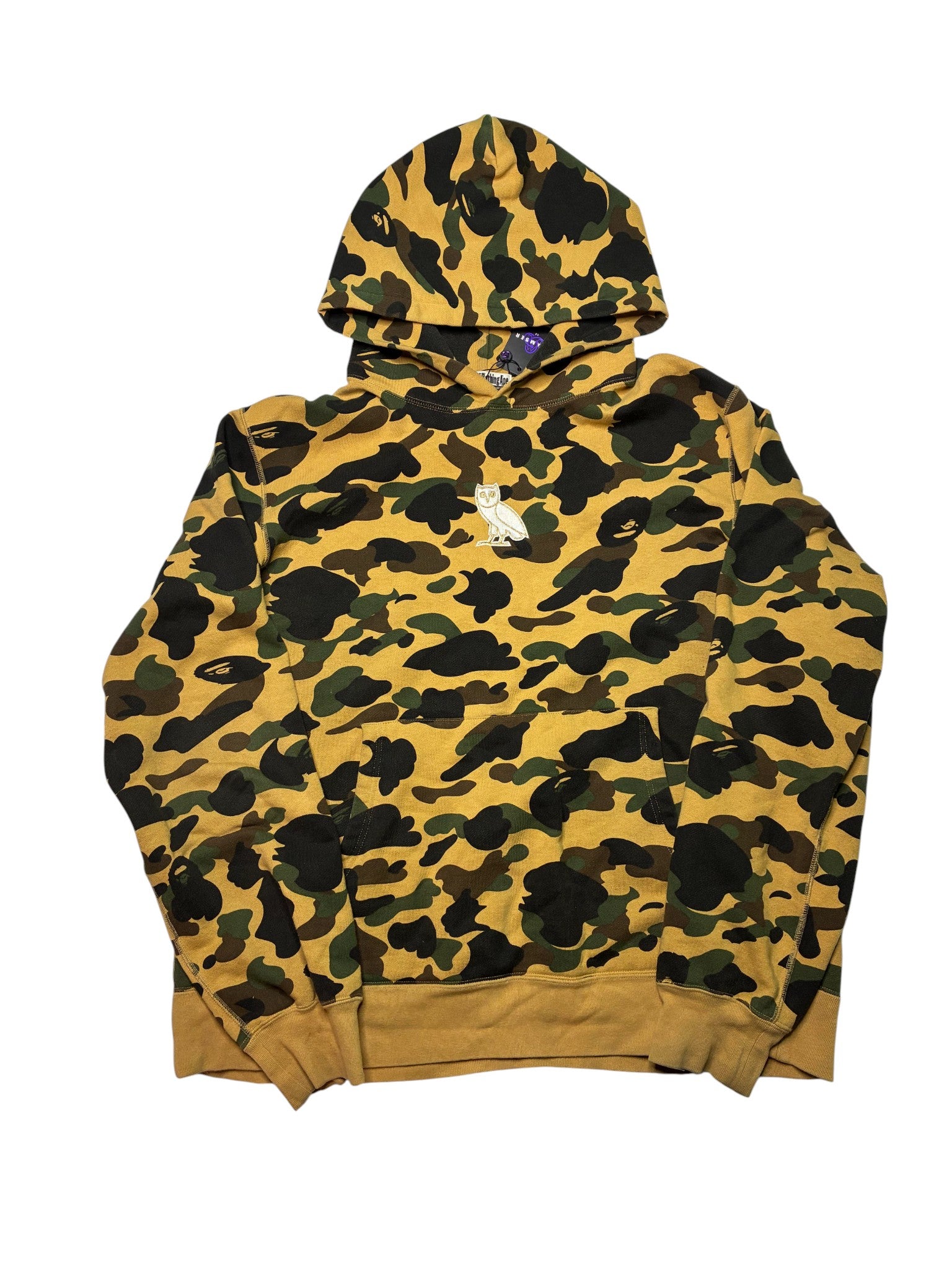 BAPE 'OVO Owl' Camo Hoodie