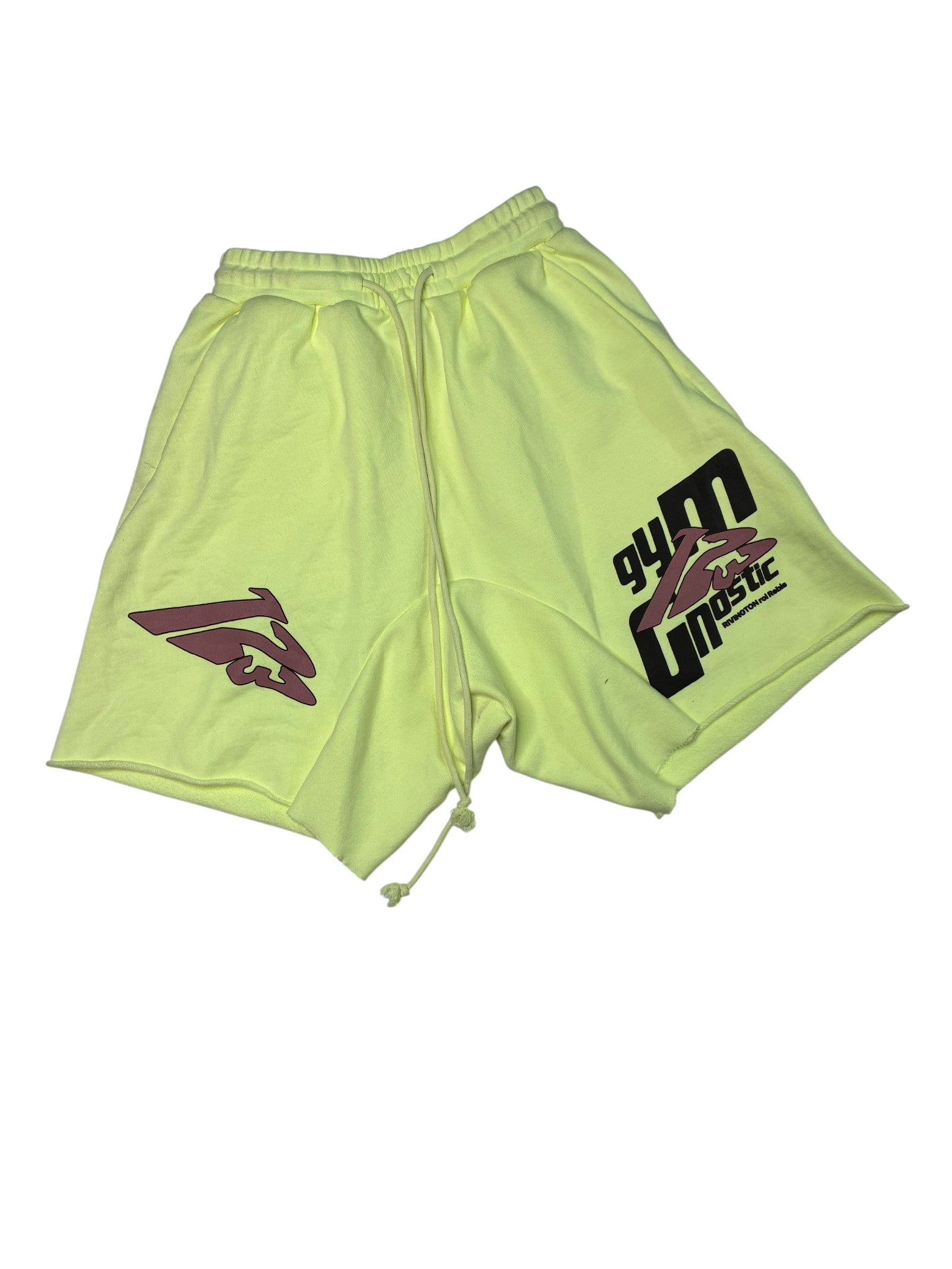 RRR123 Multi Lime Sweat shorts