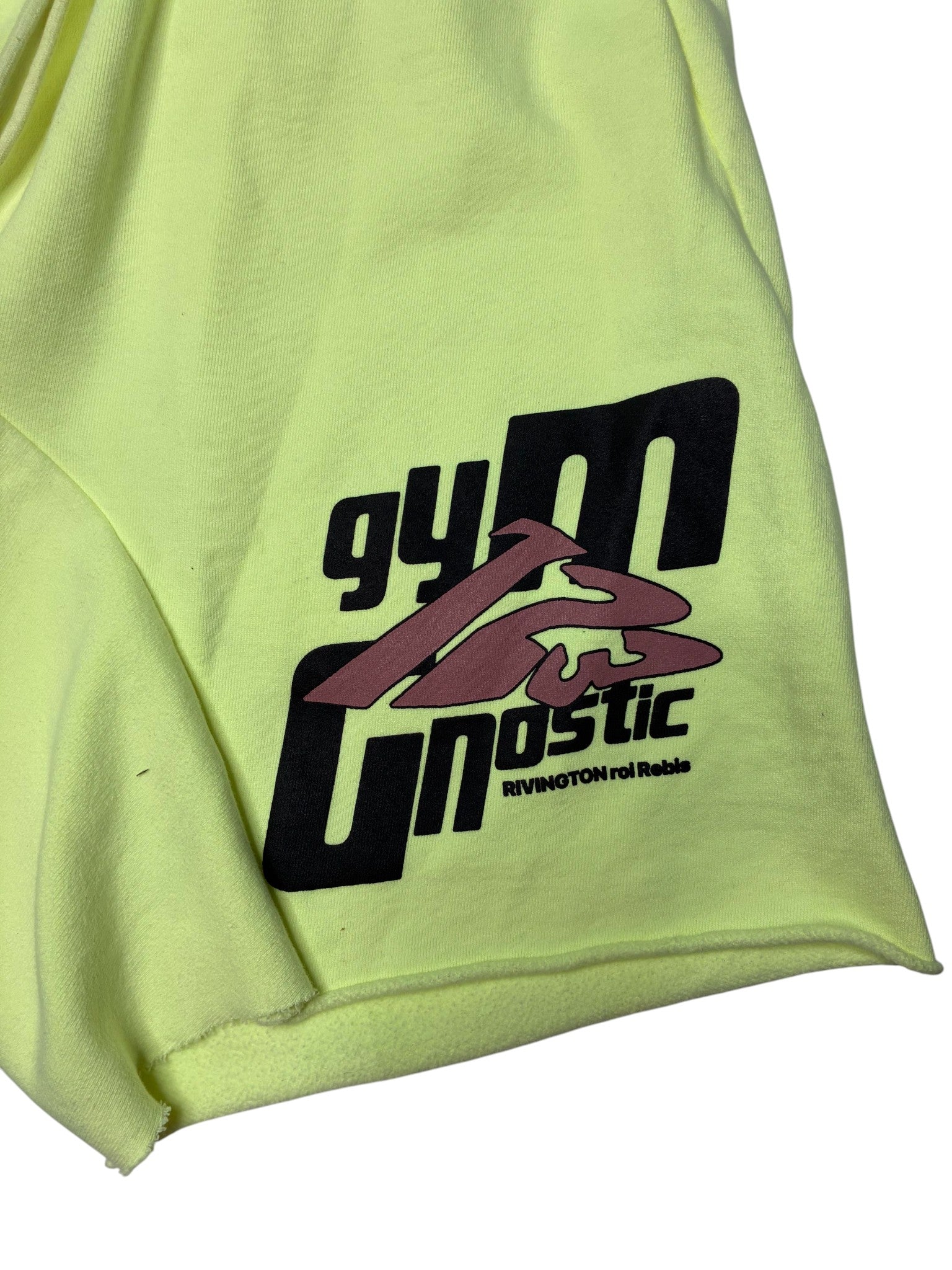 RRR123 Multi Lime Sweat shorts