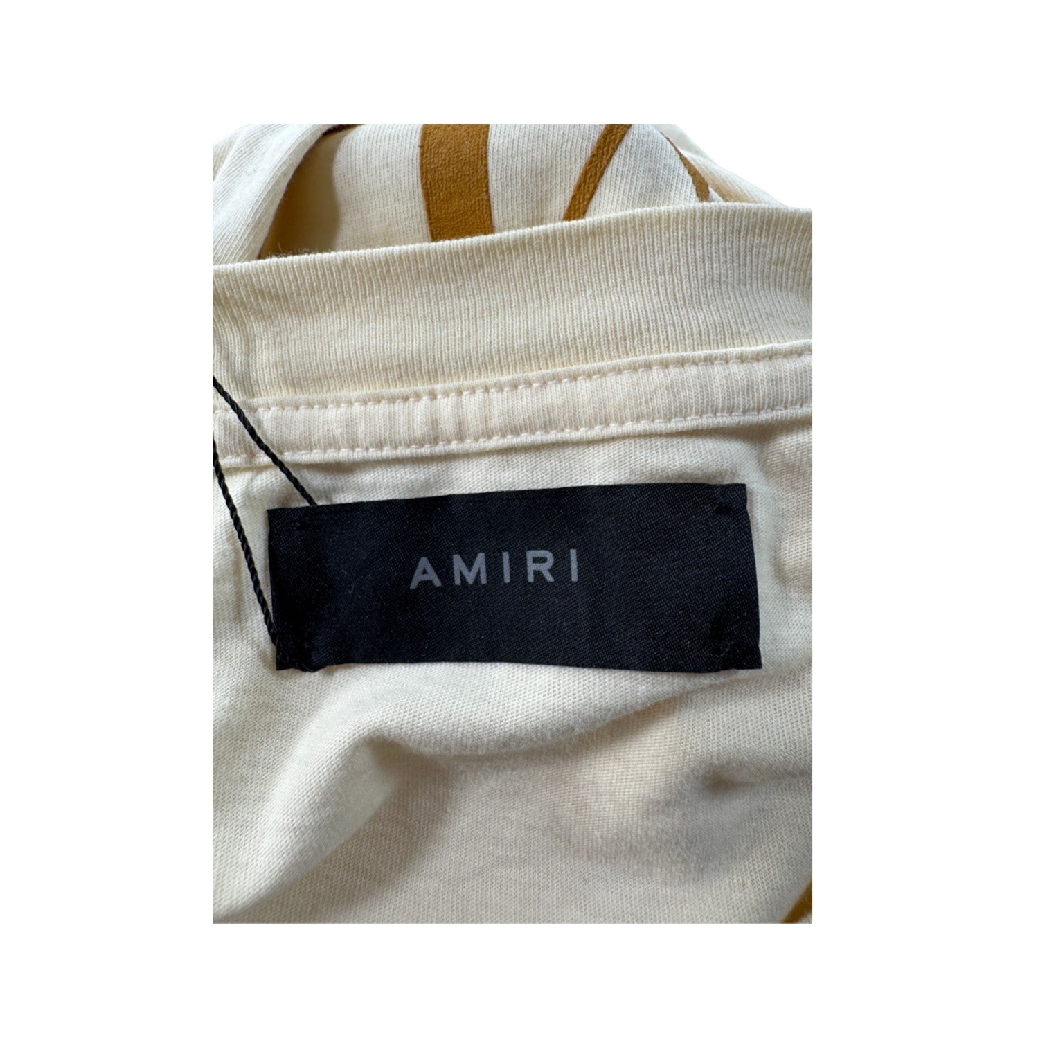 Amiri MA Logo Yellow Tee
