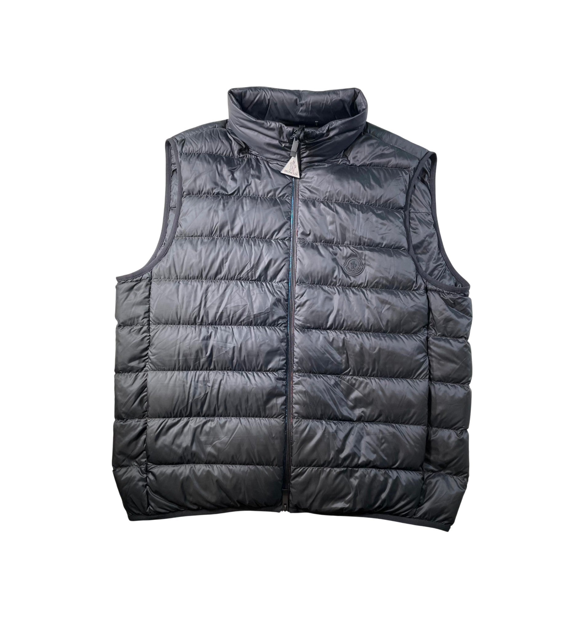 Moncler "Besne" Black Puffer Vest
