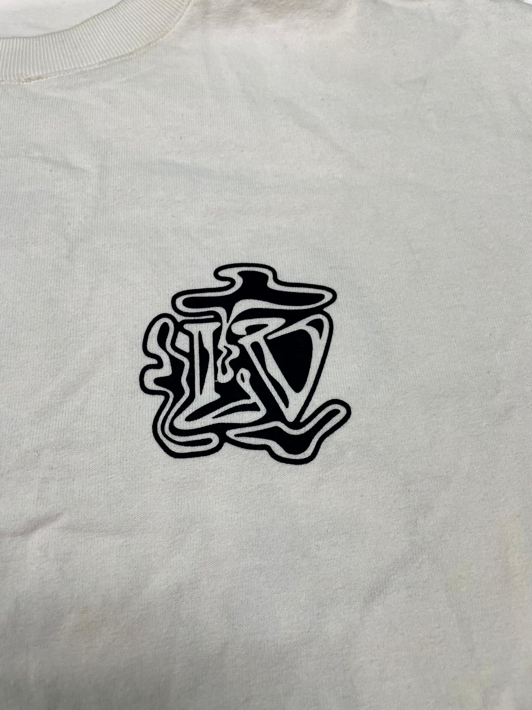 Louis Vuitton Smoke Logo White Tee