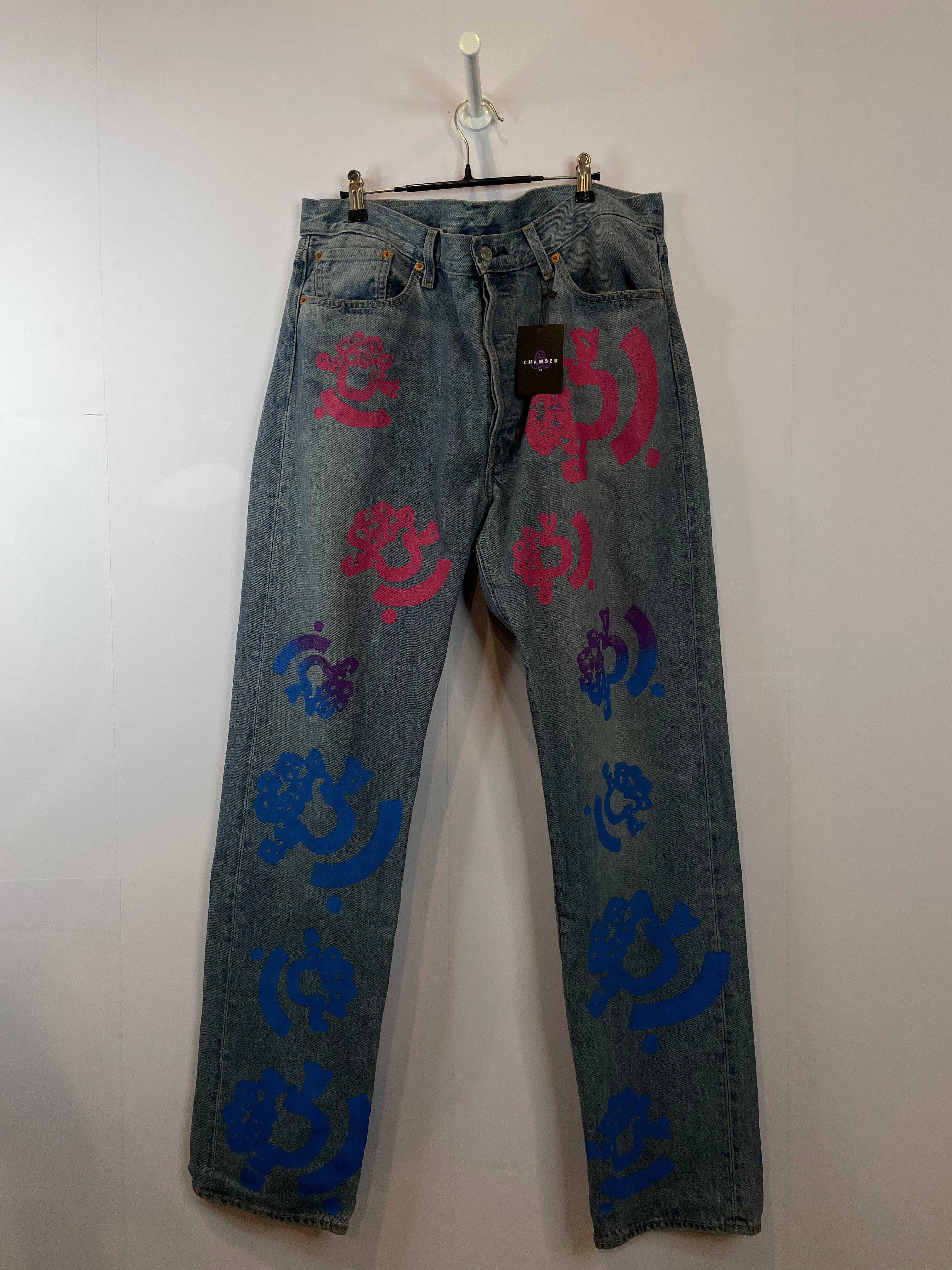 Denim Tears Jeans Light Wash BSTROY Used 36