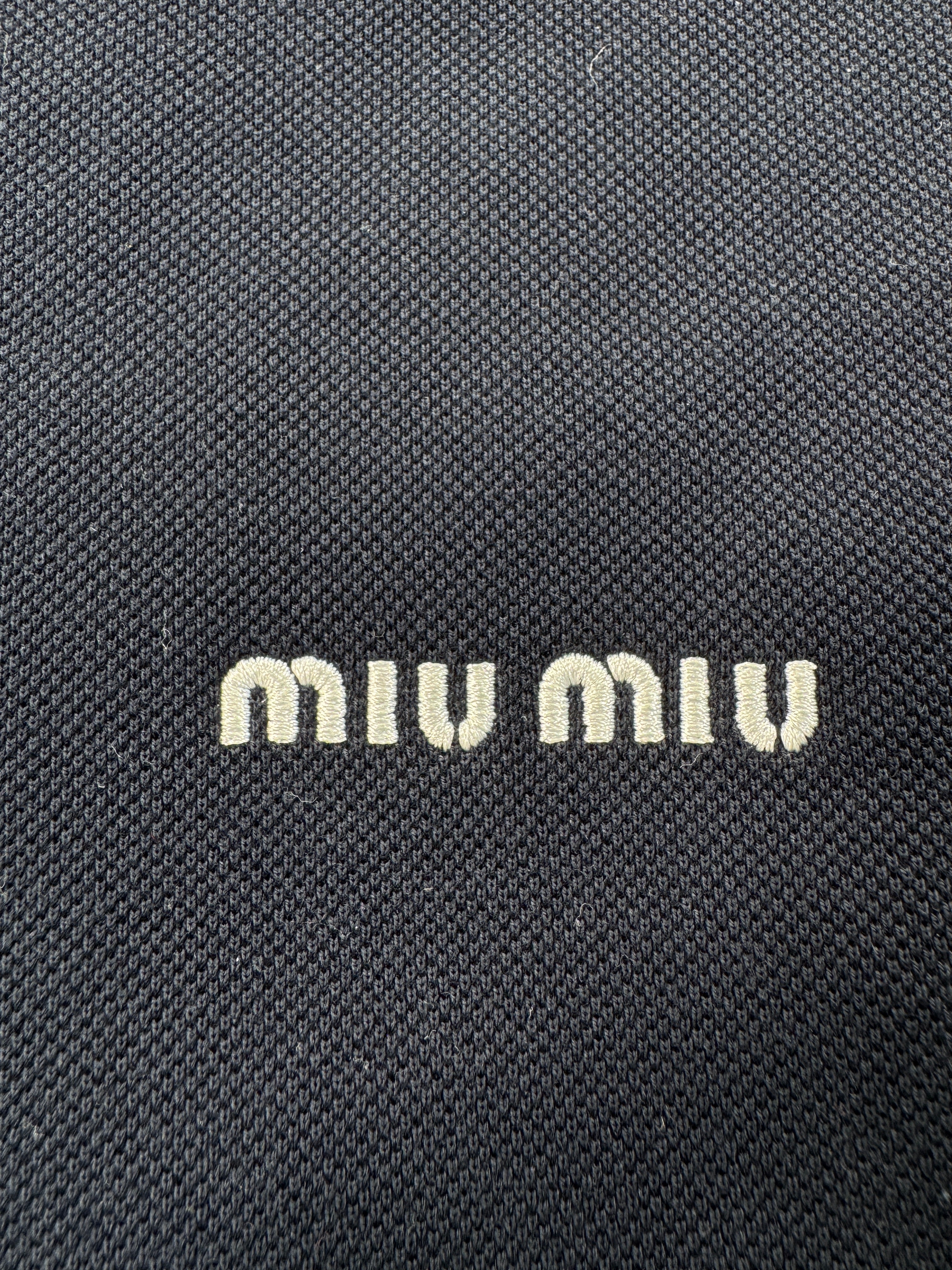 Miu Miu Navy & White Track Jacket