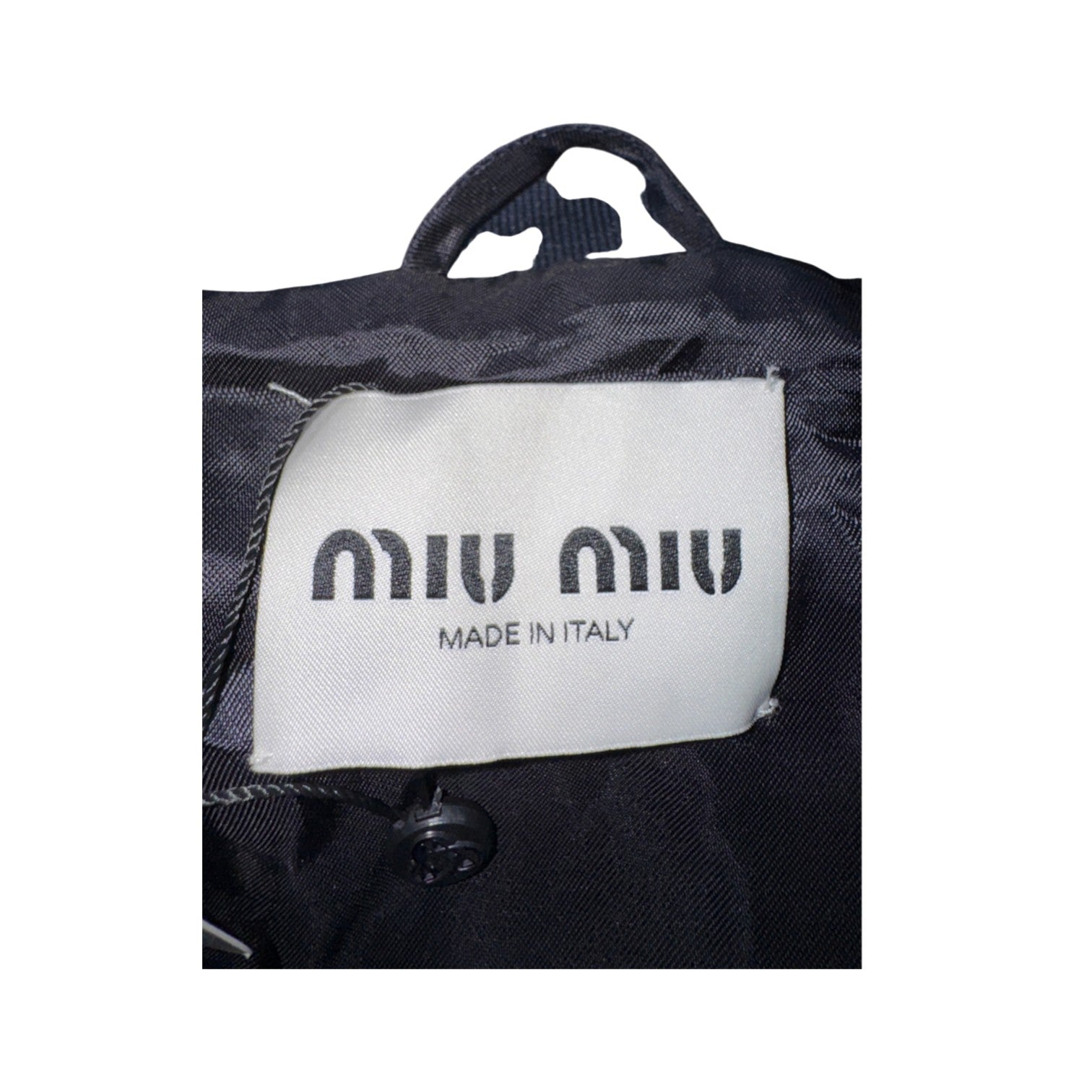 Miu Miu Navy & White Track Jacket