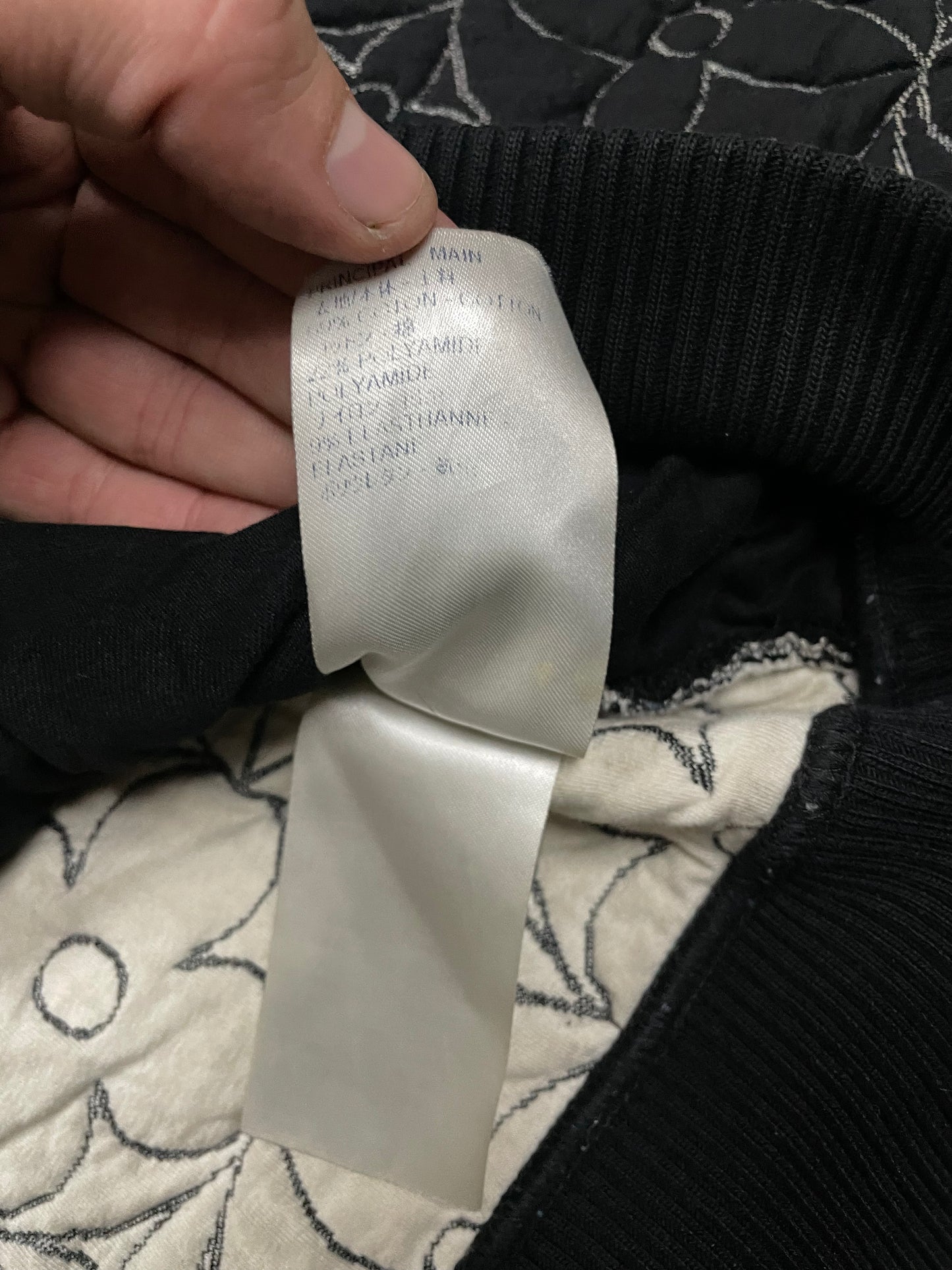 LV Monogram Black Jacket Large Used